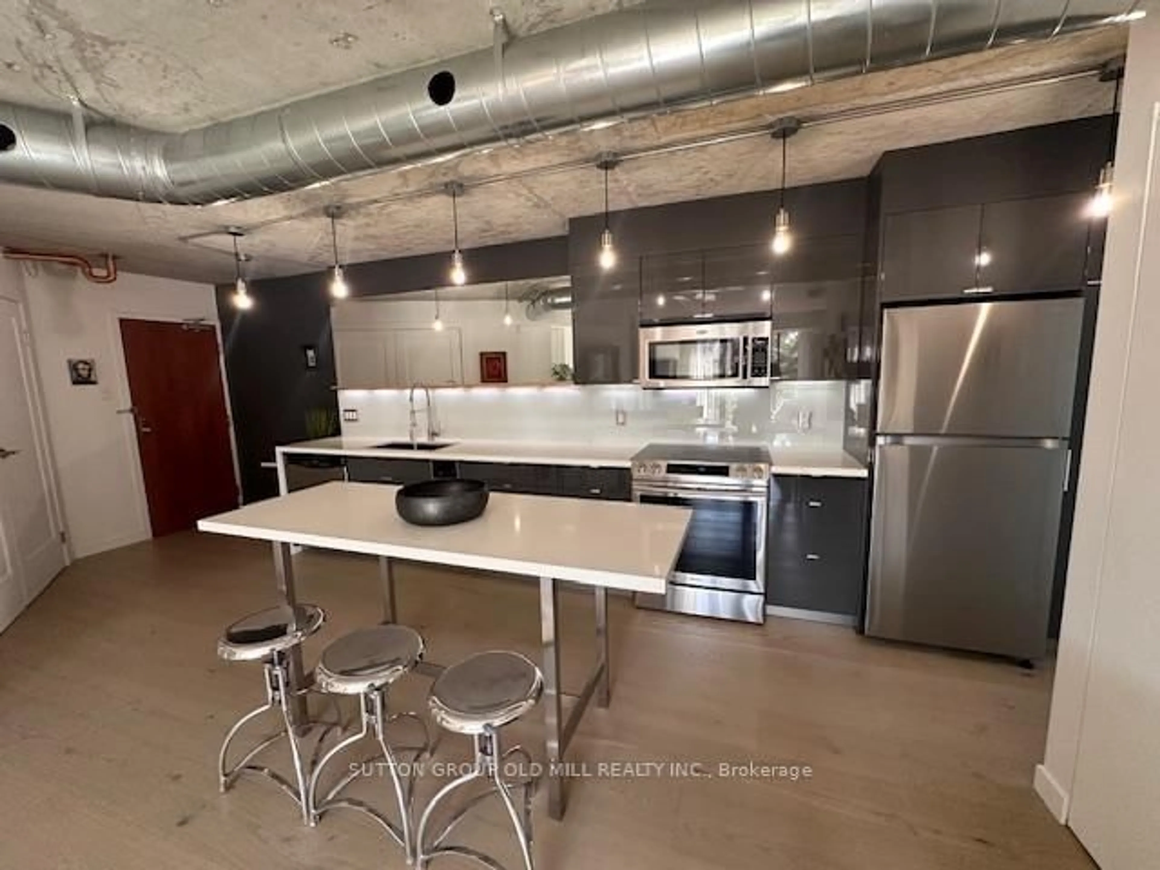 Open concept kitchen, unknown for 456 College St #211, Toronto Ontario M6G 4A3