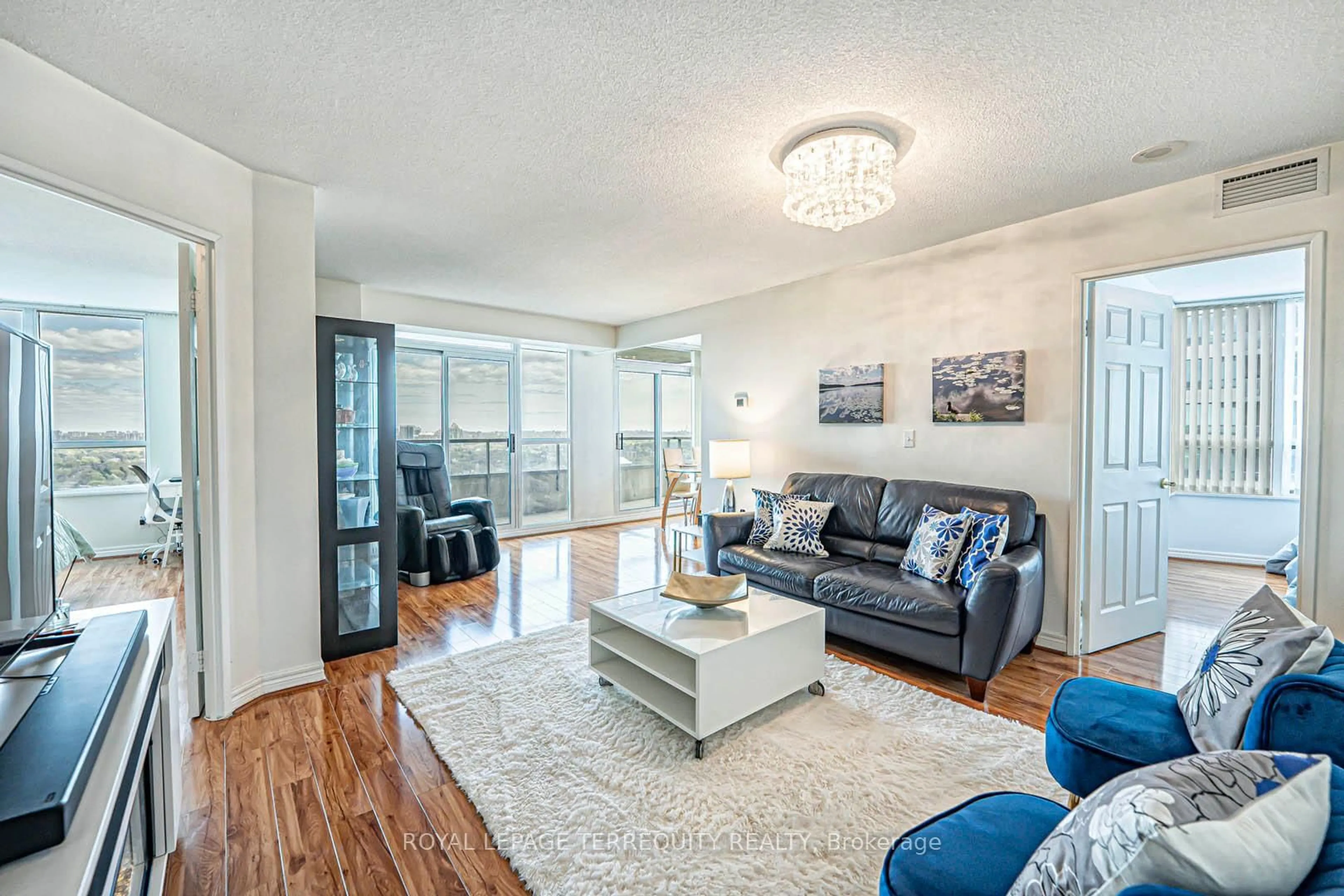 Living room with furniture, unknown for 23 Hollywood Ave #2610, Toronto Ontario M2N 7L8