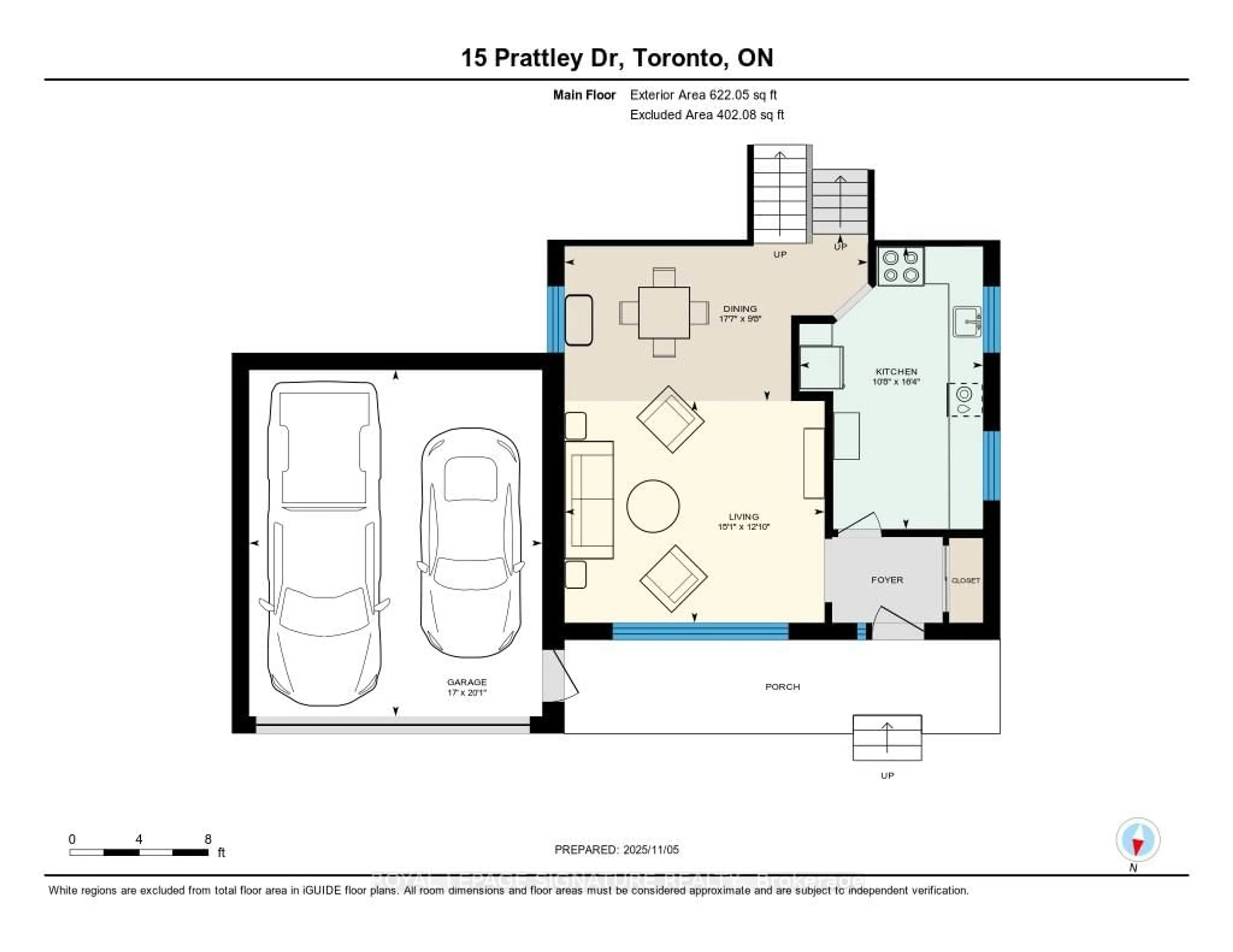 Floor plan for 15 Prattley Dr, Toronto Ontario M2J 2K1