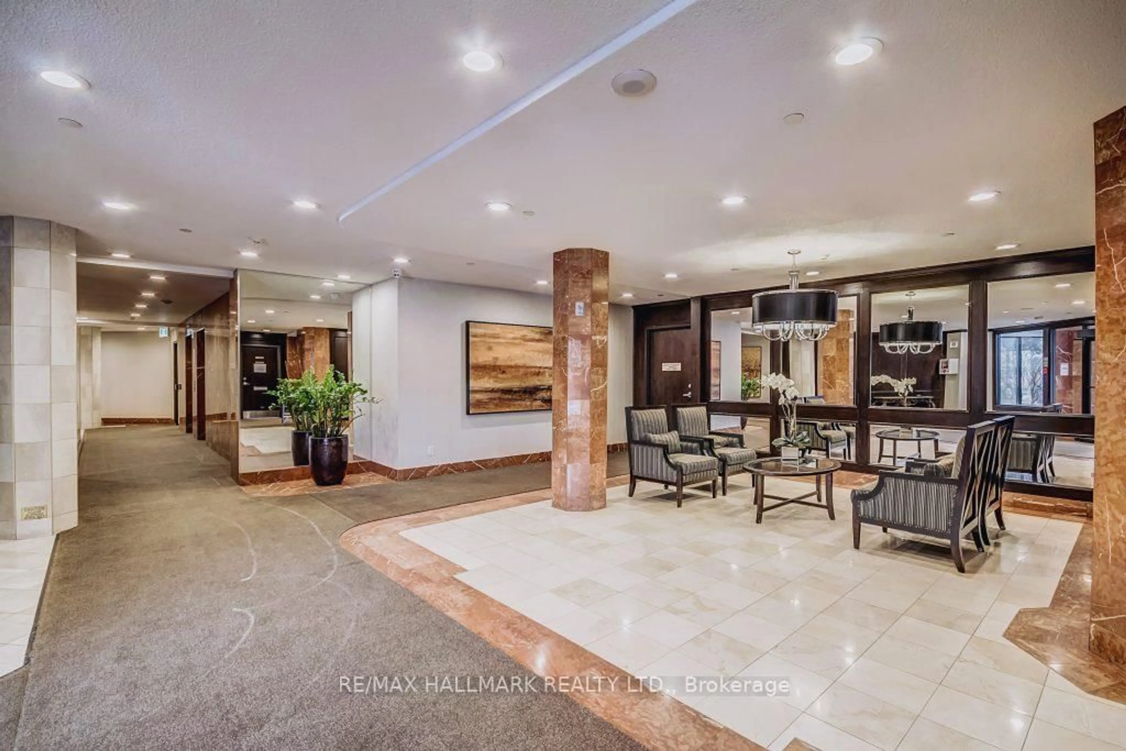 Lobby for 1101 Steeles Ave #209, Toronto Ontario M2R 3W5