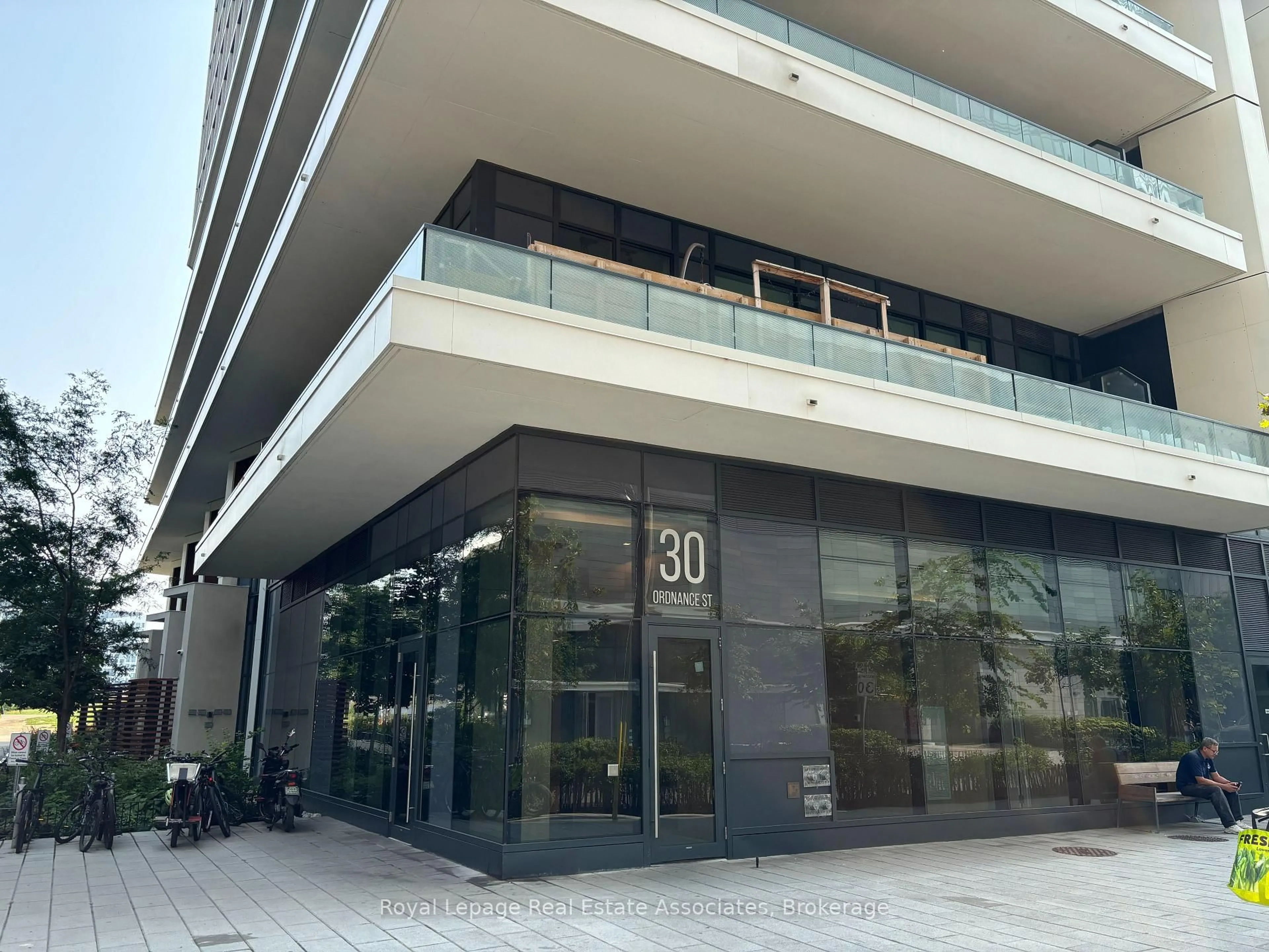 Indoor foyer for 30 Ordnance St #1208, Toronto Ontario M6K 1A2