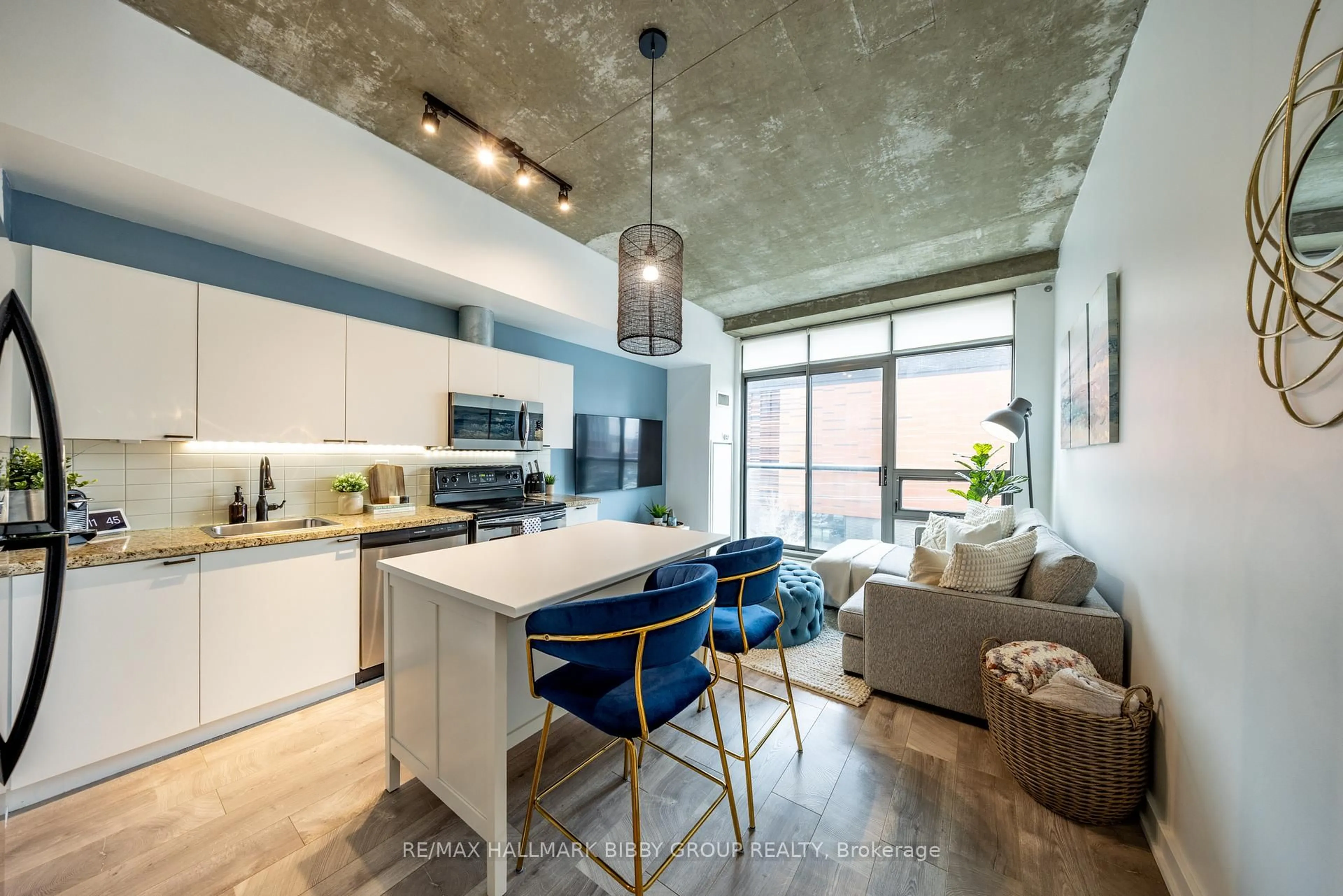 Open concept kitchen, unknown for 33 Mill St #447, Toronto Ontario M5A 3R3