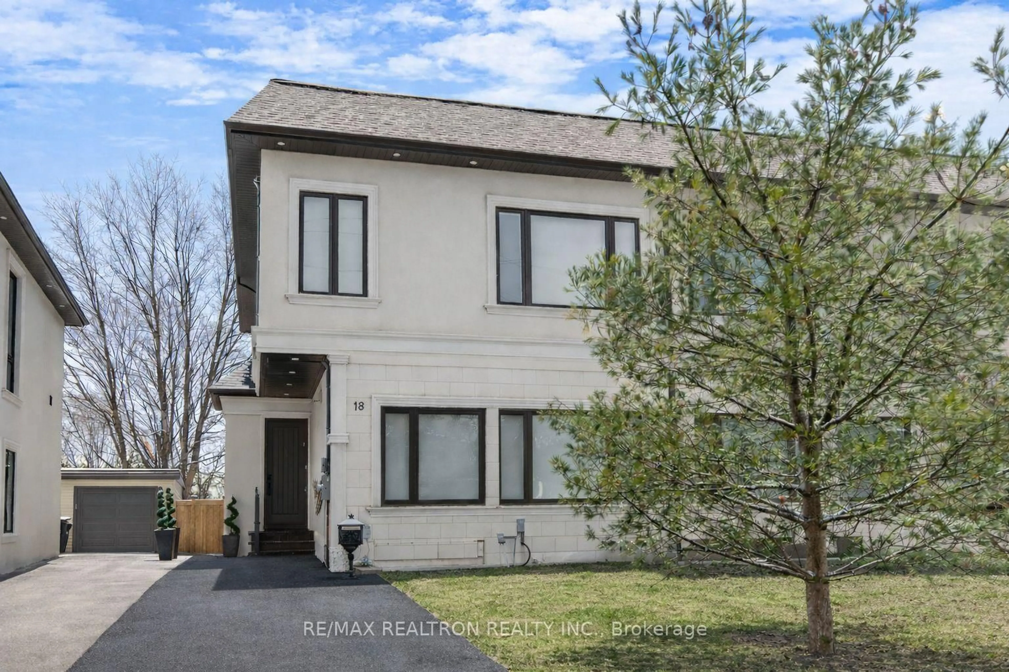 Home with brick exterior material, street for 18 Carscadden Dr, Toronto Ontario M2R 2A7
