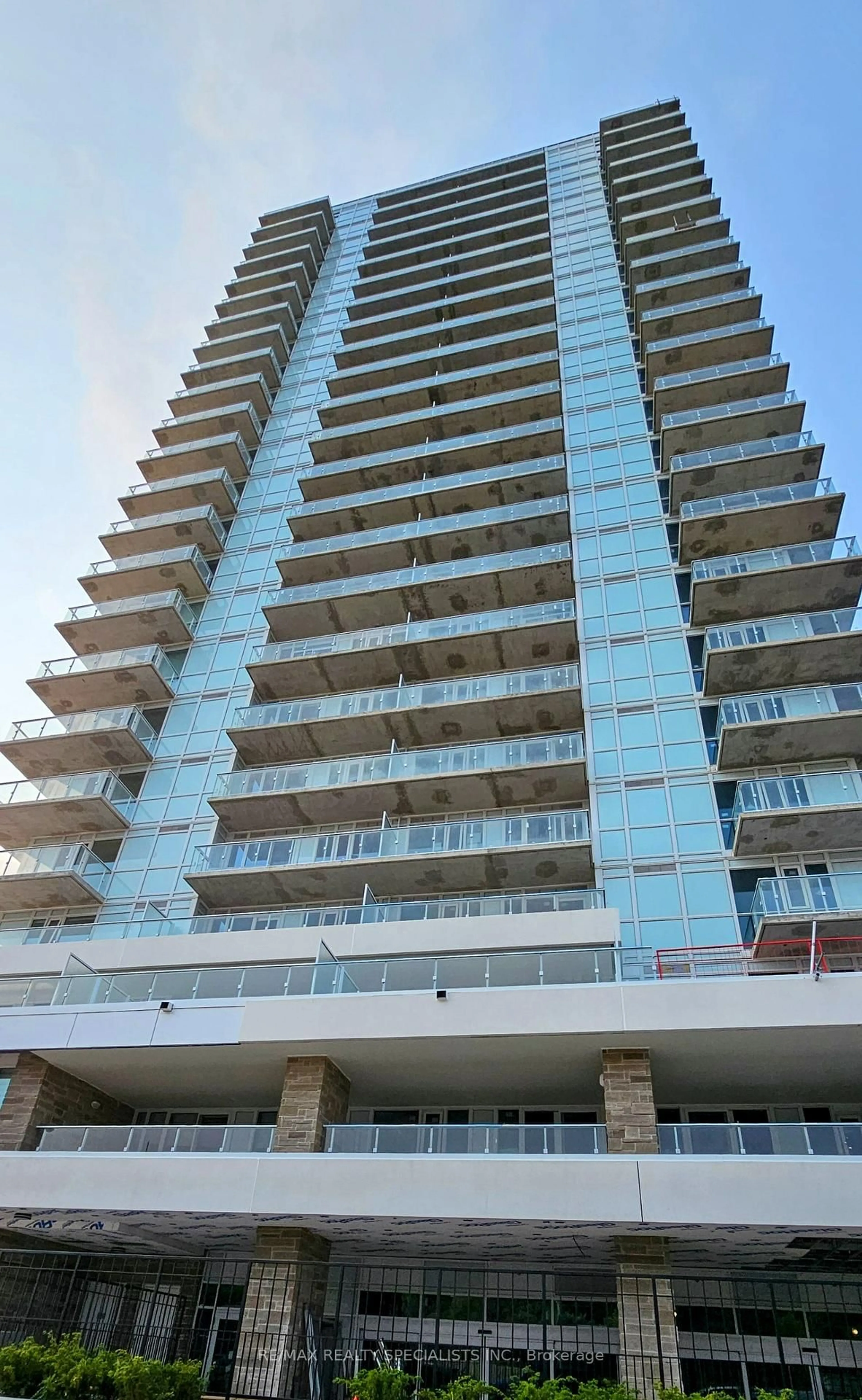 Balcony in the apartment, building for 10 DEERLICK Crt #410, Toronto Ontario M3A 0A7