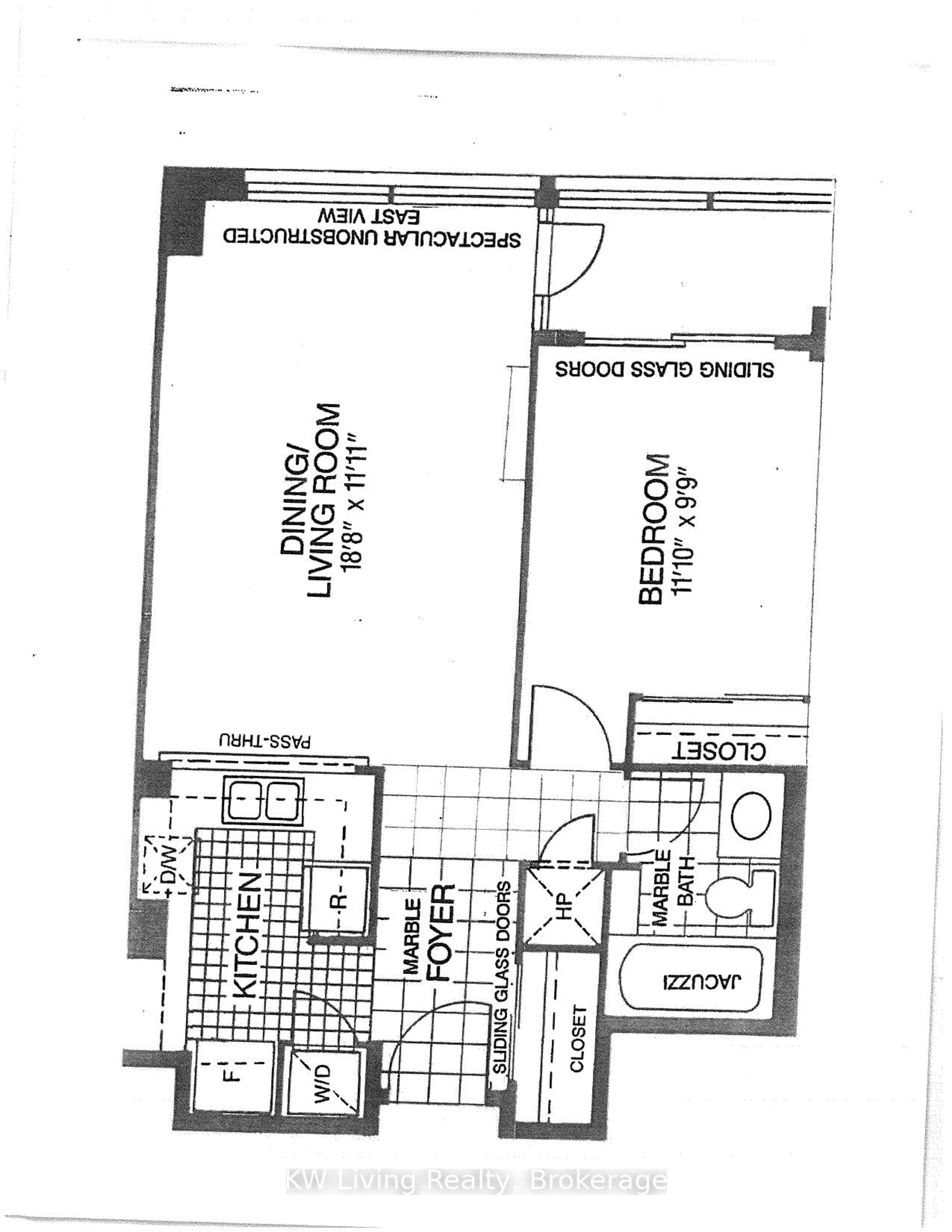 Floor plan for 7 Broadway Ave #PH-F, Toronto Ontario M4P 3C5