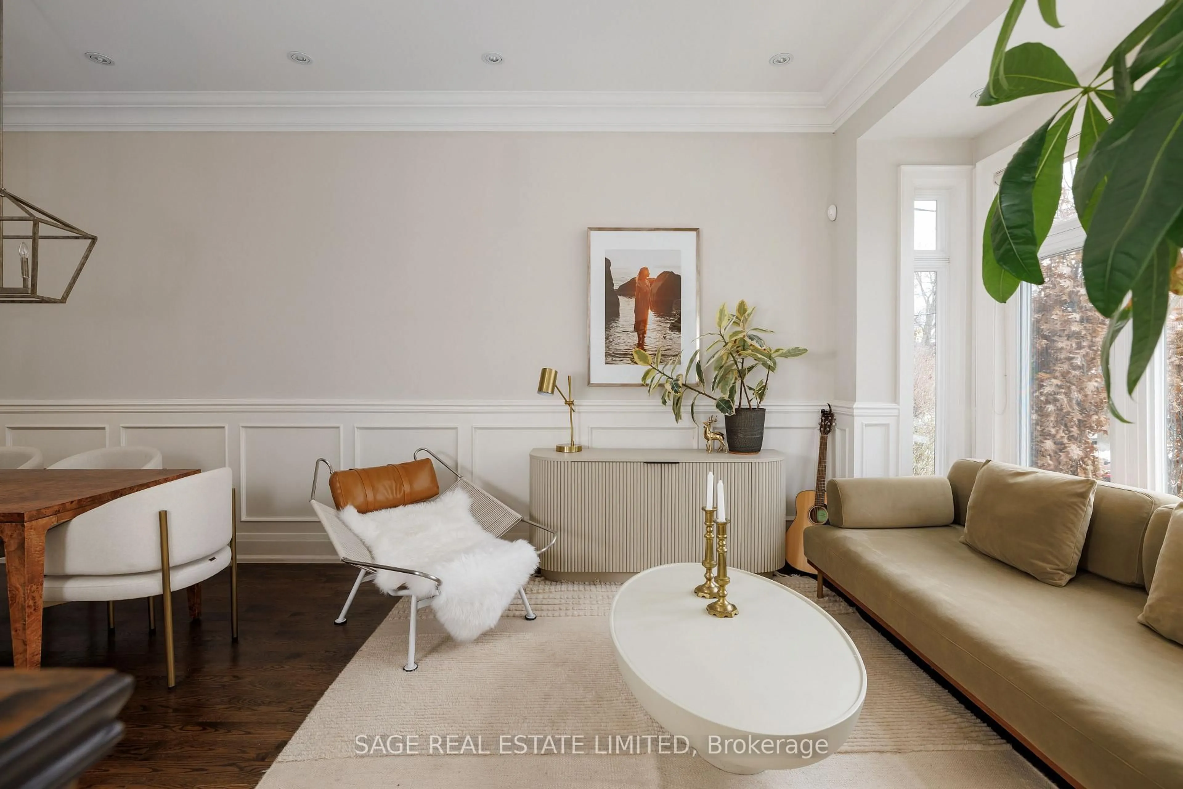 Living room with furniture, unknown for 228 Deloraine Ave, Toronto Ontario M5M 2B3