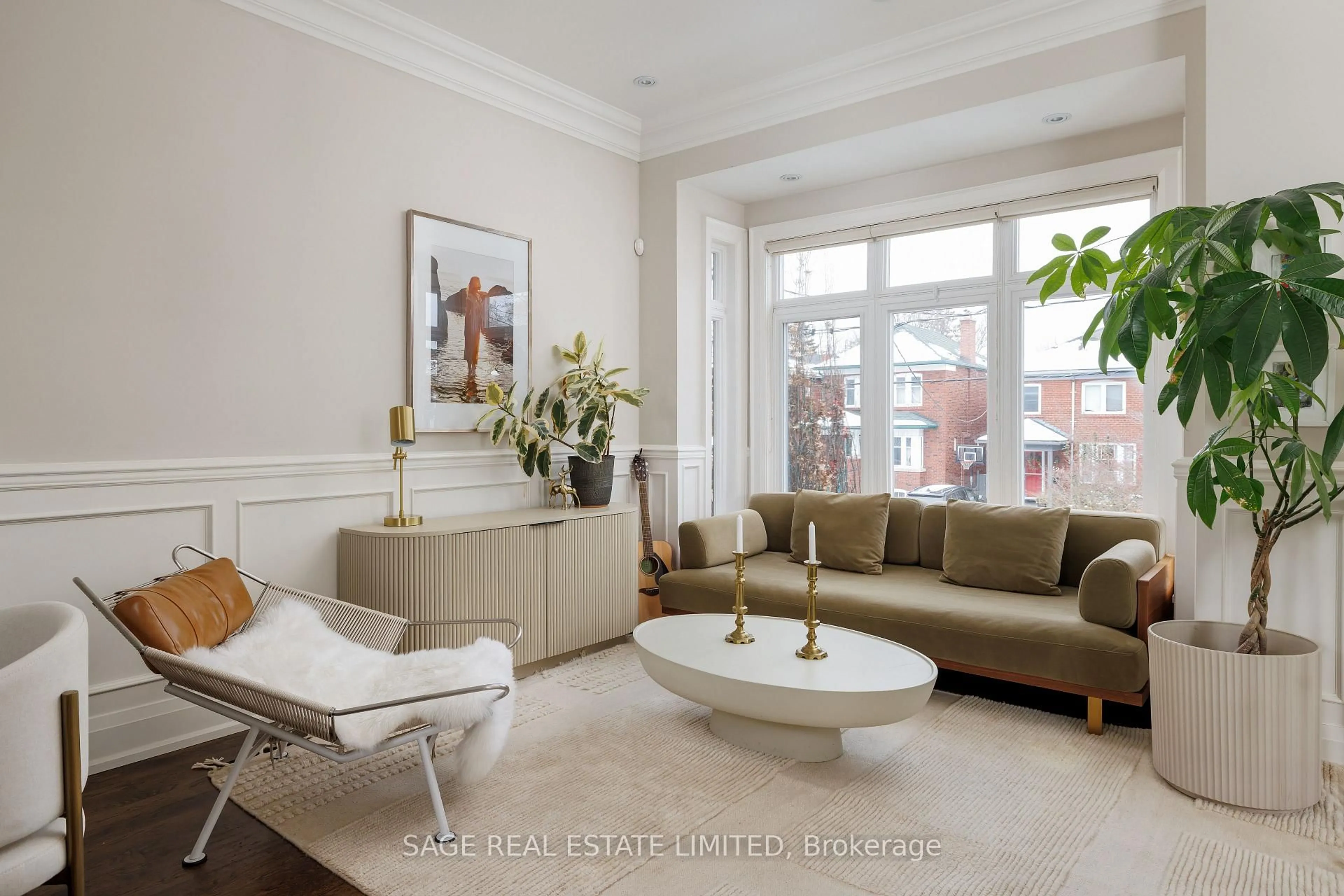 Living room with furniture, unknown for 228 Deloraine Ave, Toronto Ontario M5M 2B3