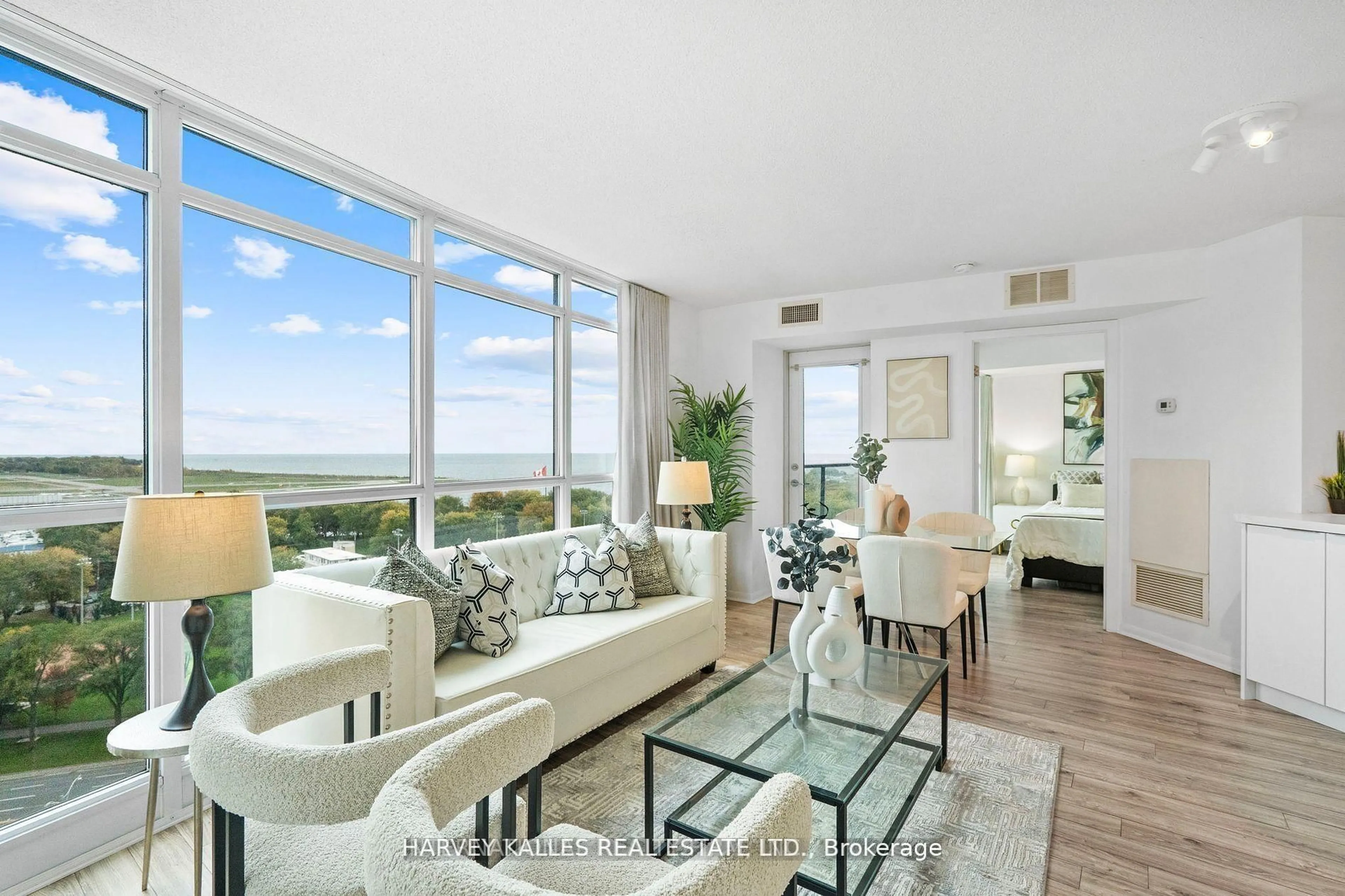 Living room with furniture, unknown for 219 Fort York Blvd #1608, Toronto Ontario M5V 1B1