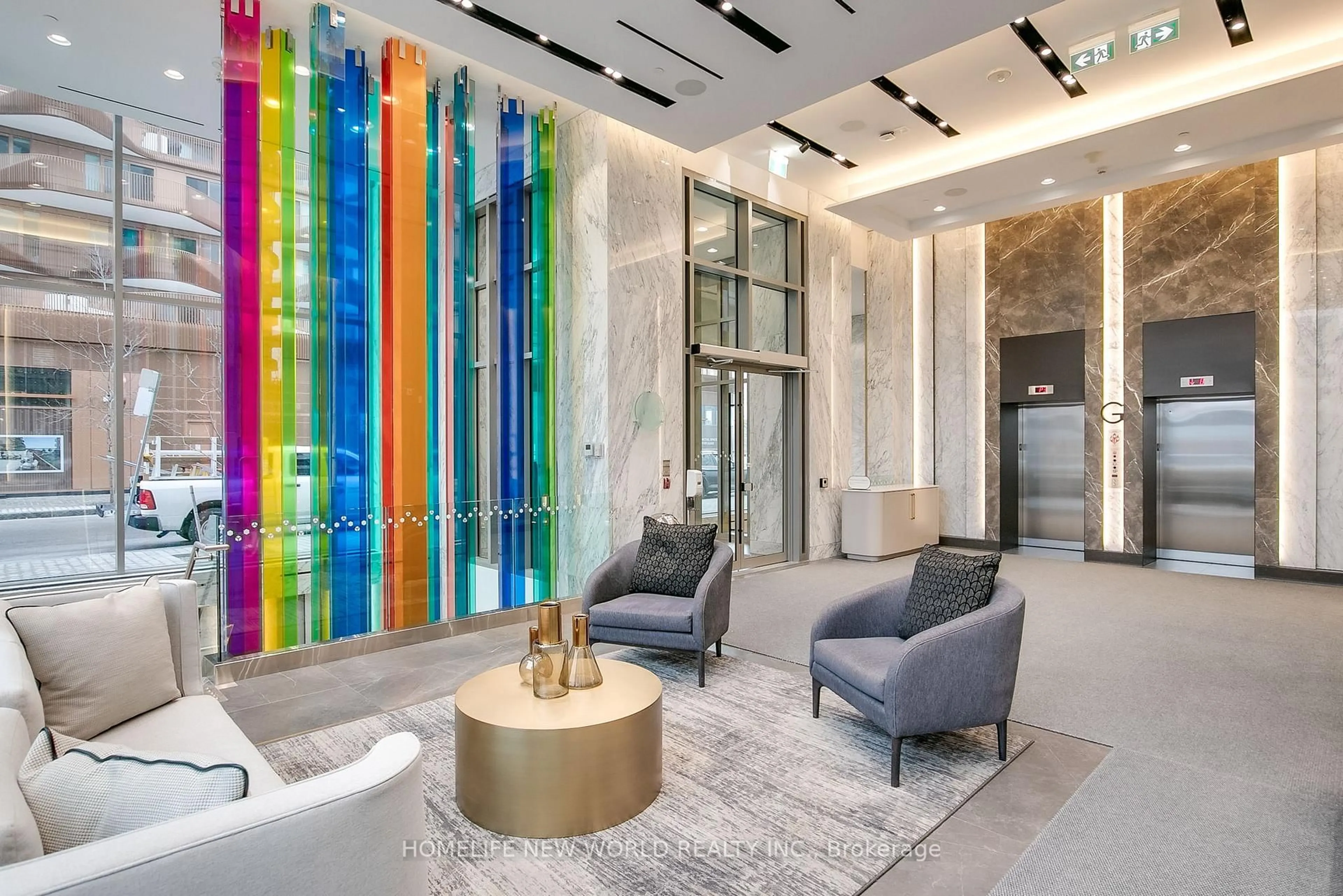 Lobby for 118 Merchants' Wharf #103, Toronto Ontario M5A 0L3