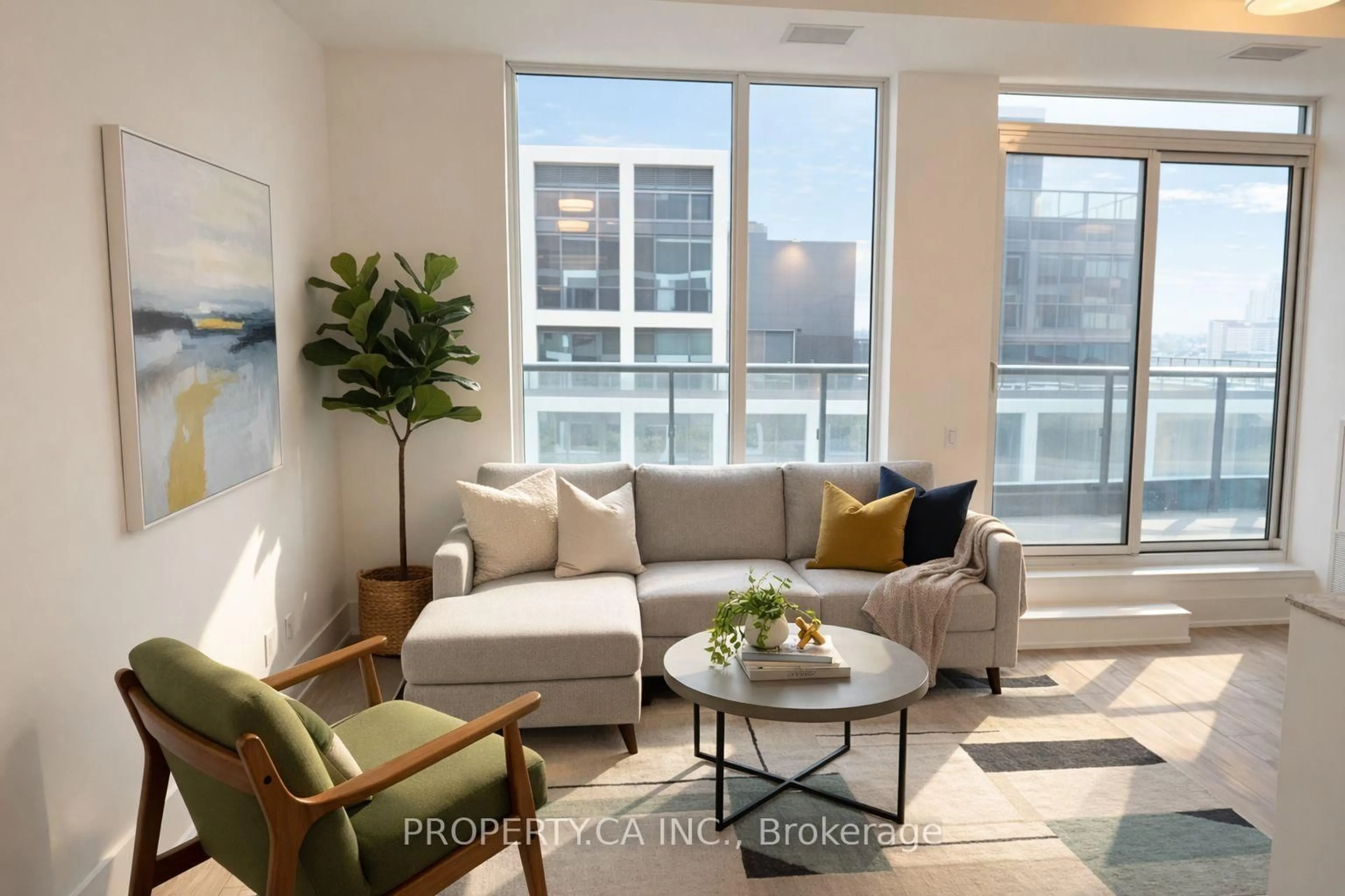 Living room with furniture, unknown for 115 Denison Ave #GPH19, Toronto Ontario M5T 2N1