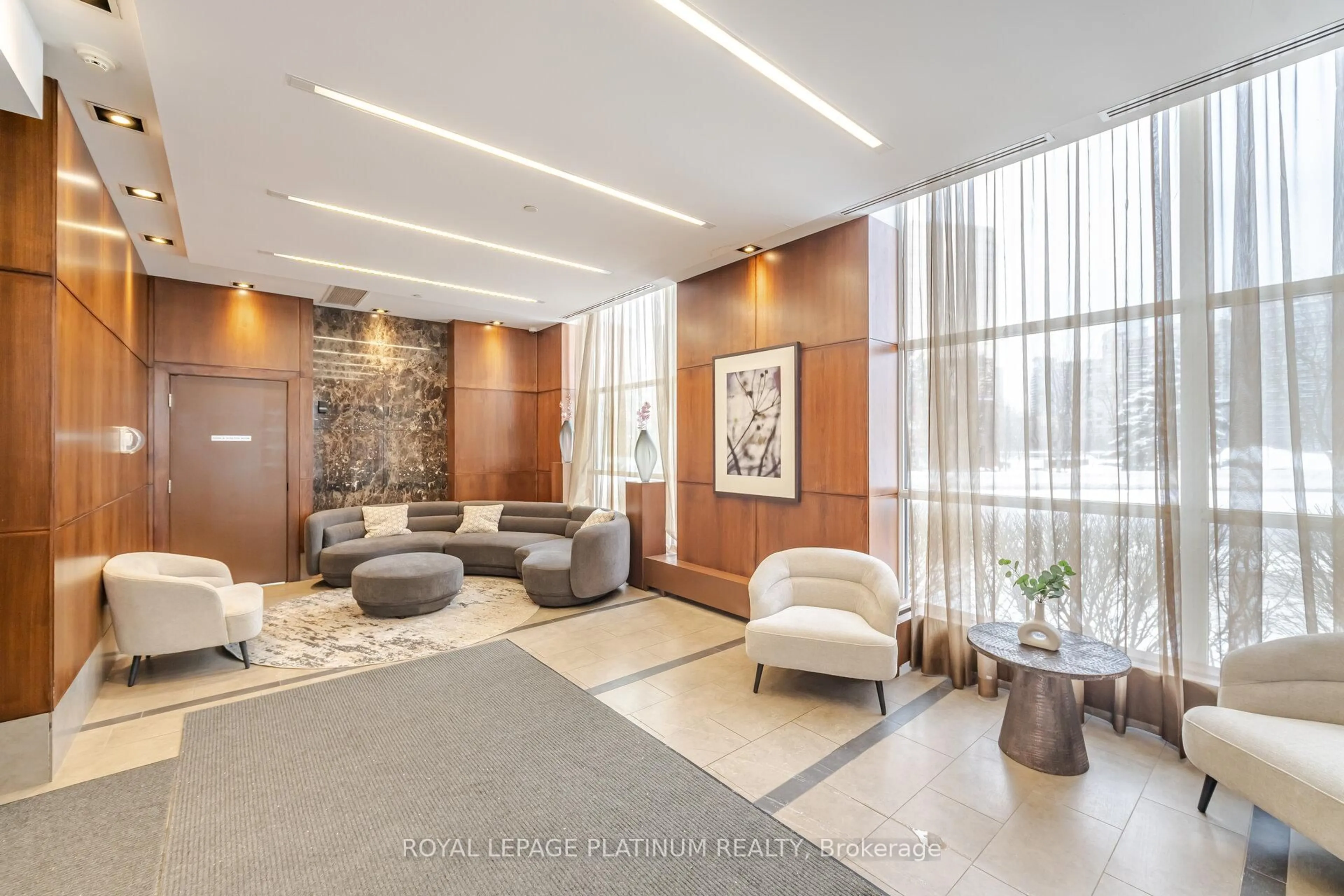 Lobby for 2015 Sheppard Ave #3005, Toronto Ontario M2J 0B3
