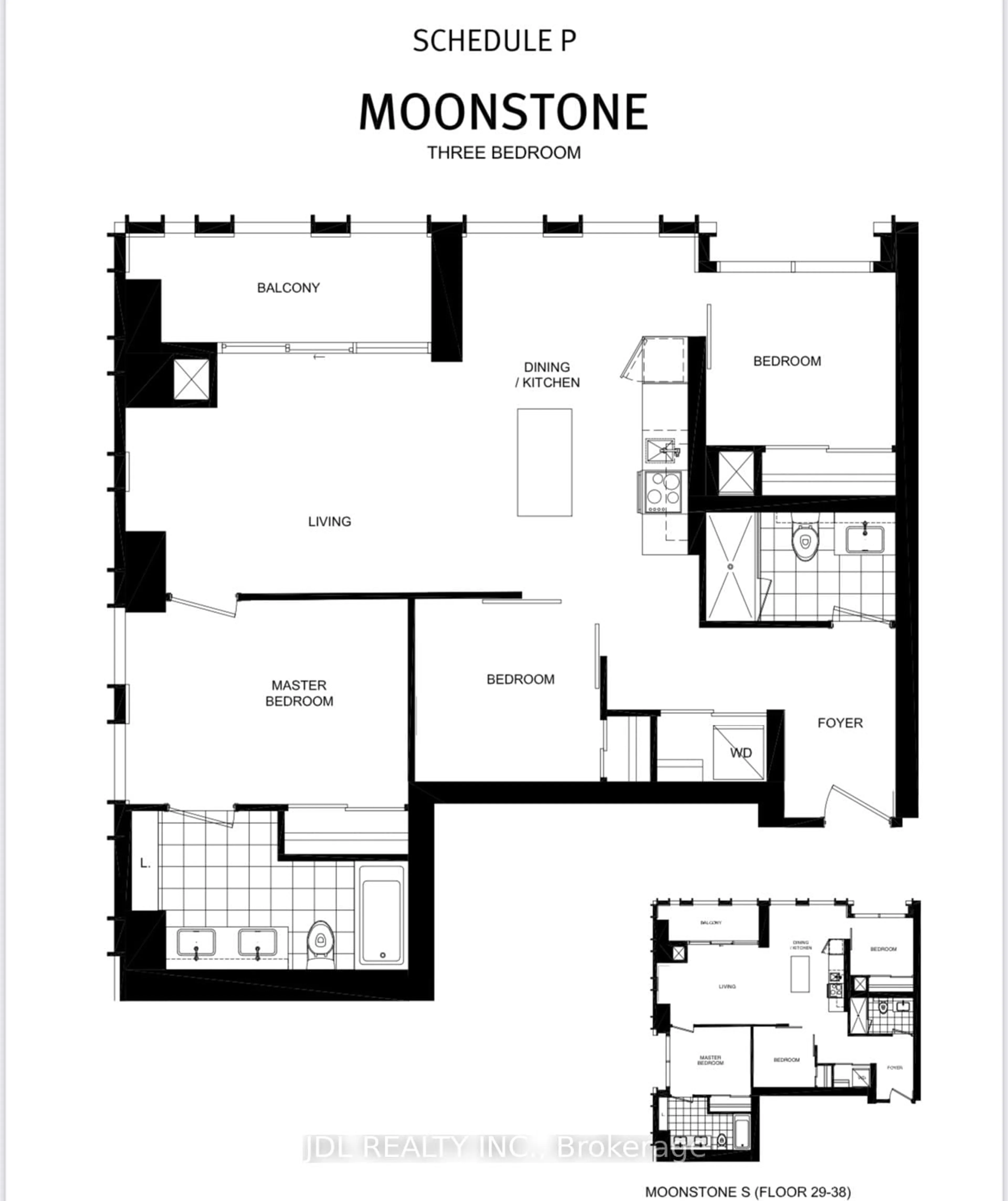 Floor plan for 238 Simcoe St #3709, Toronto Ontario M5T 3B9