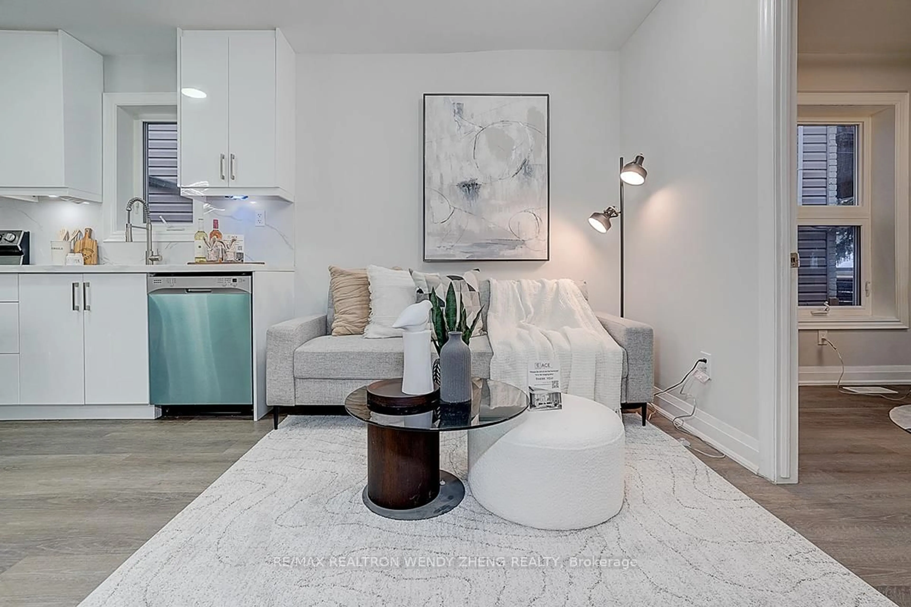 Living room with furniture, unknown for 55 Jersey Ave, Toronto Ontario M6G 3A4