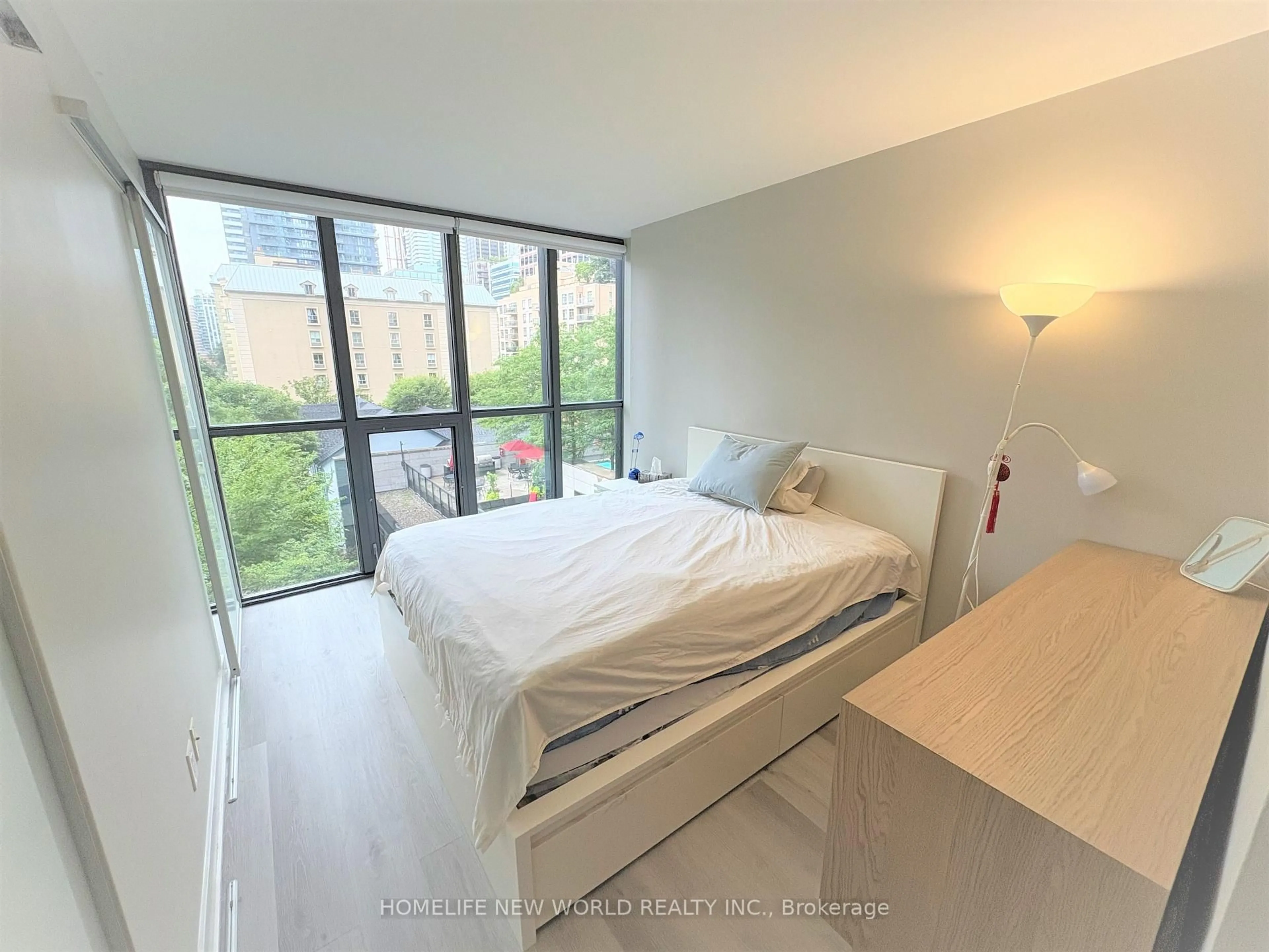 Bedroom with bed, unknown for 110 Charles St #503, Toronto Ontario M4Y 1T5