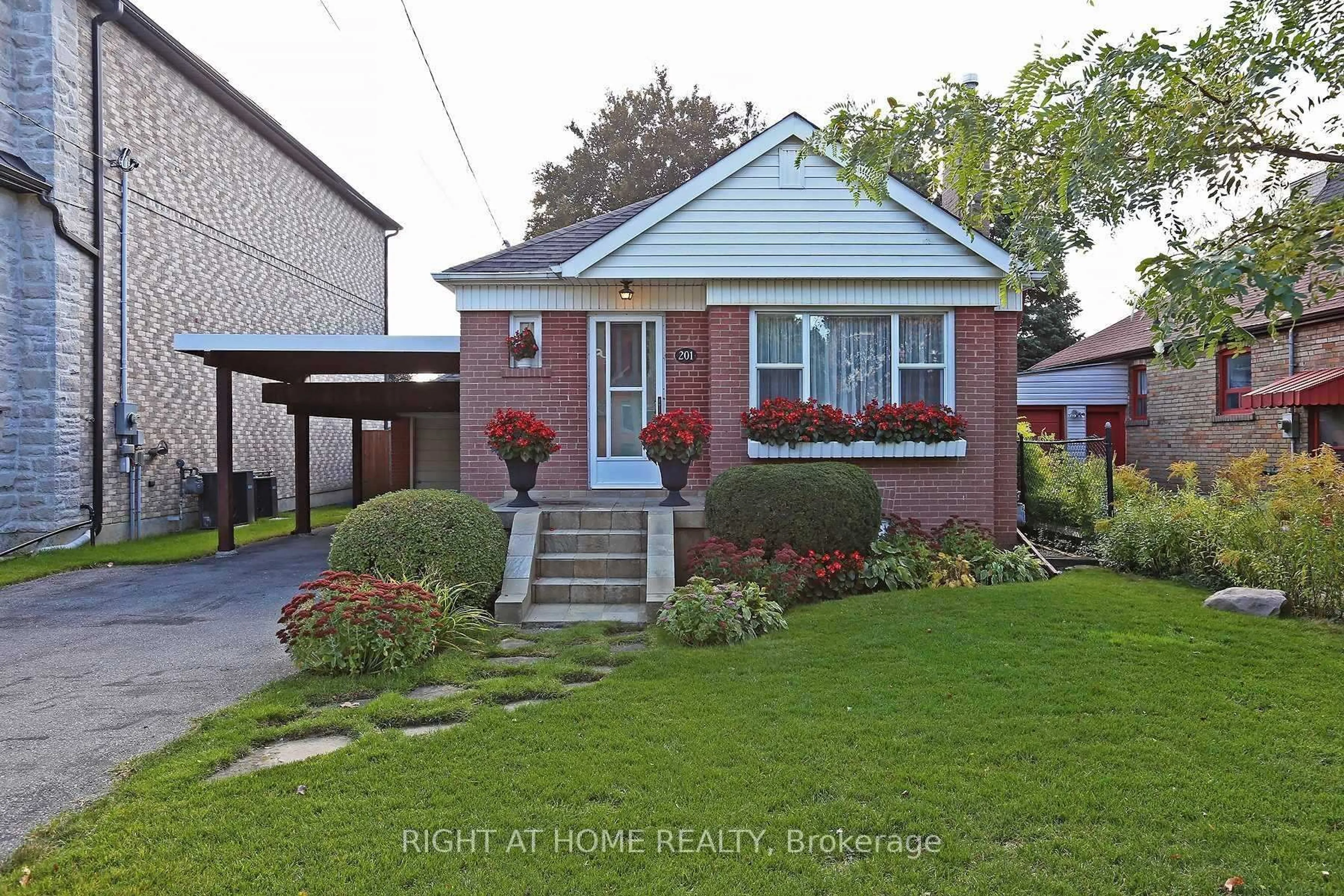 Home with brick exterior material, street for 201 Johnston Ave, Toronto Ontario M2N 1H4