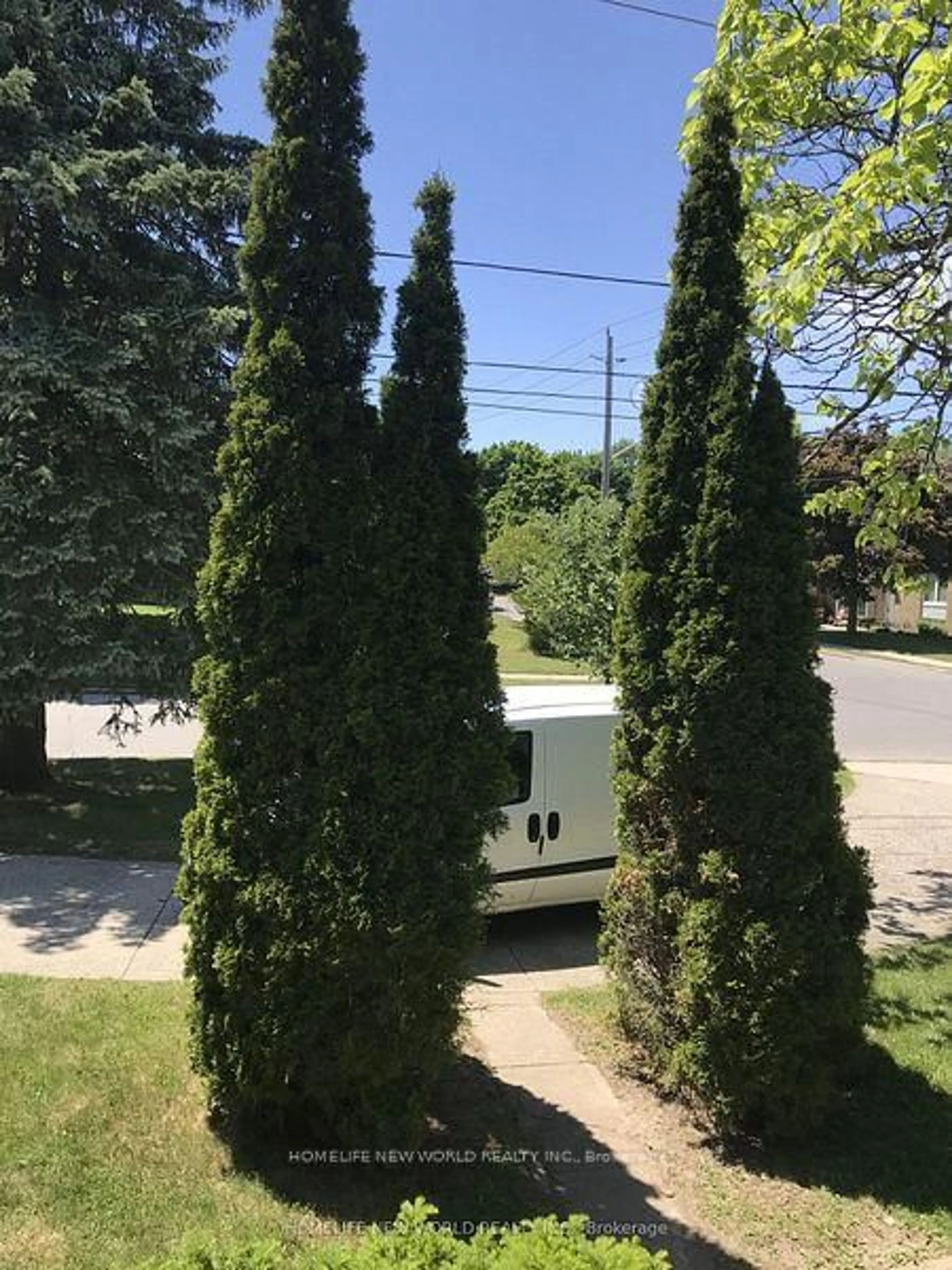 A pic from outside/outdoor area/front of a property/back of a property/a pic from drone, street for 203 Goddard St, Toronto Ontario M3H 5E7