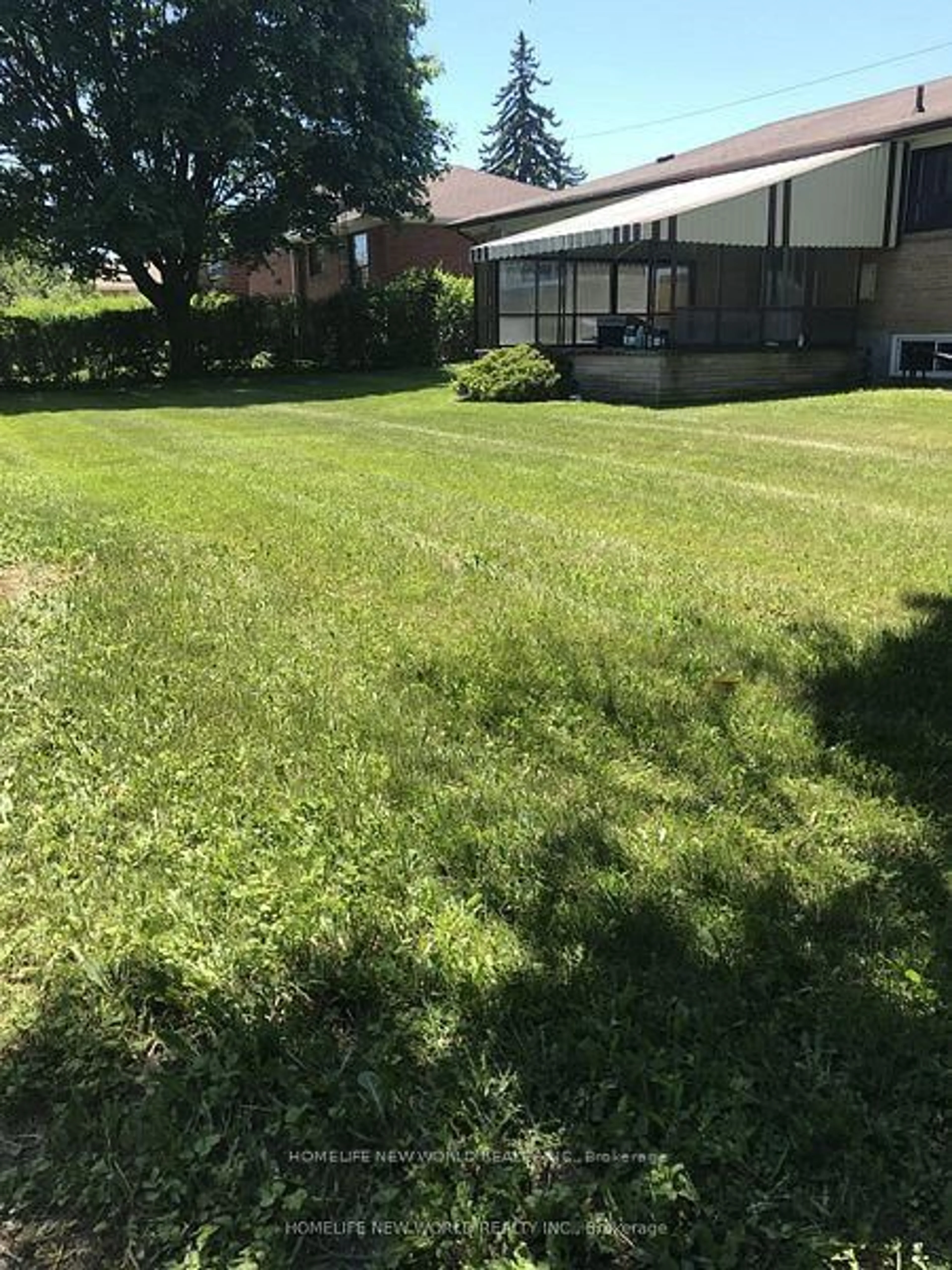 A pic from outside/outdoor area/front of a property/back of a property/a pic from drone, street for 203 Goddard St, Toronto Ontario M3H 5E7