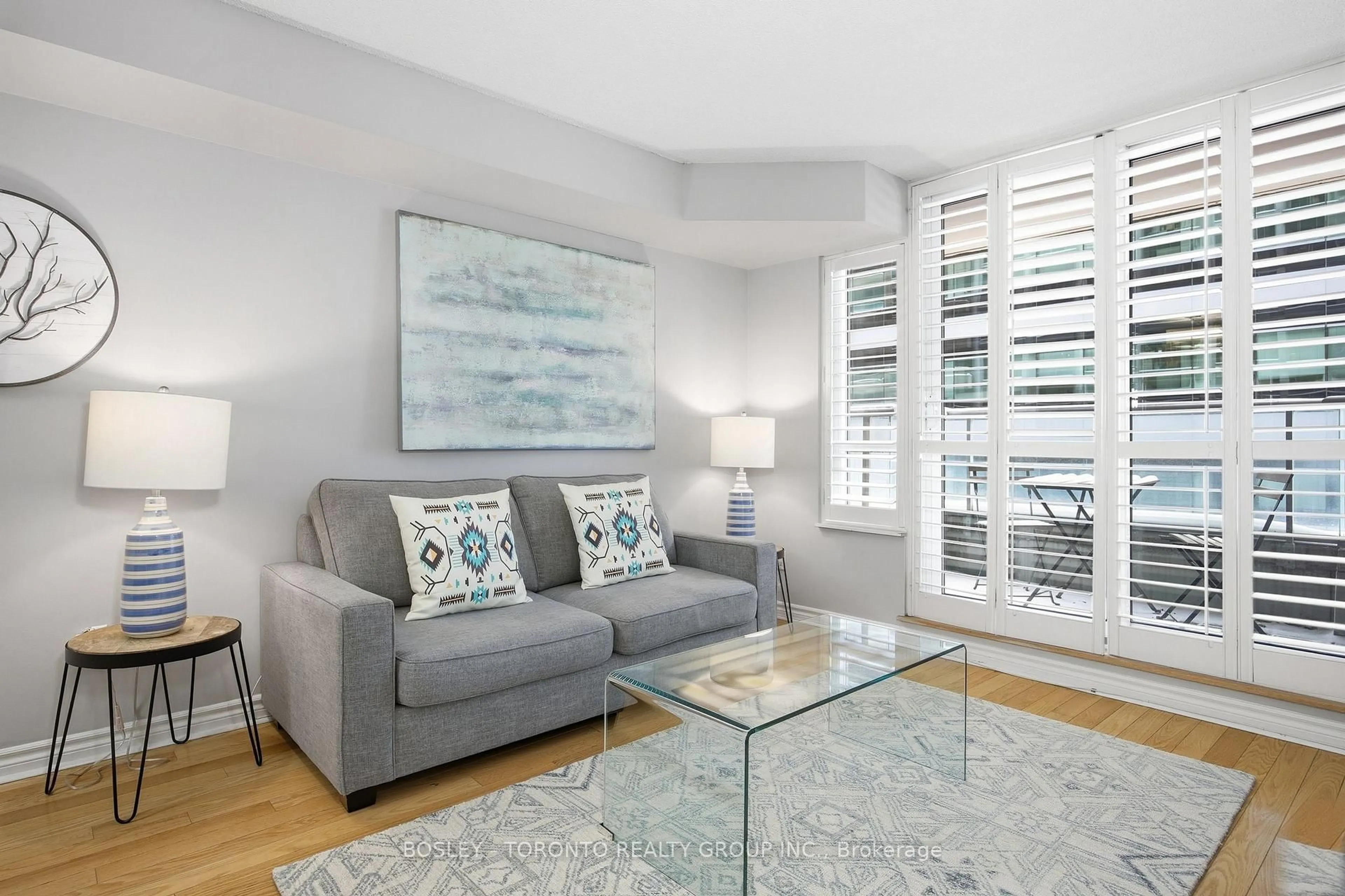 Living room with furniture, unknown for 270 Wellington St #316, Toronto Ontario M5V 3P5