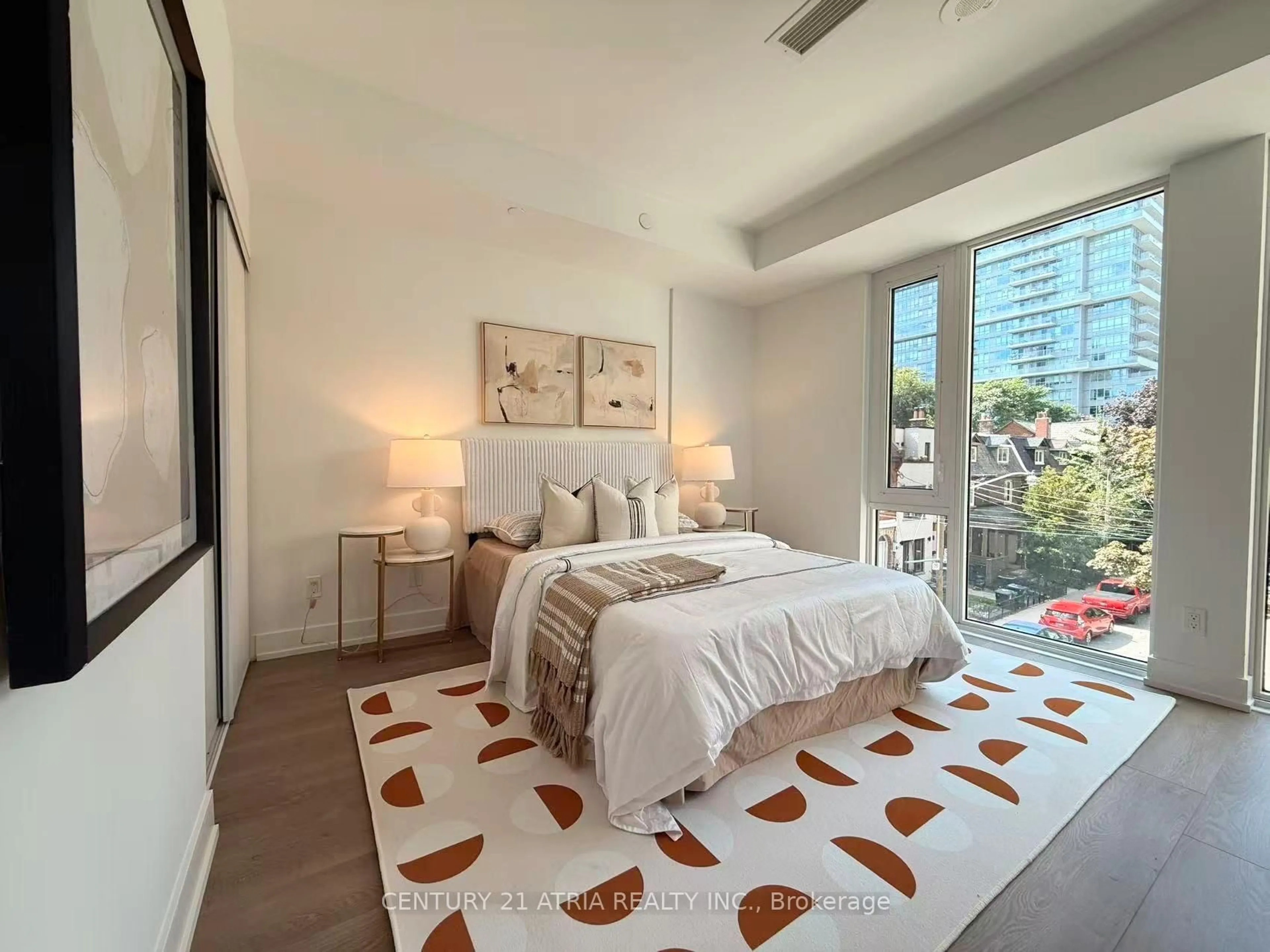 Bedroom with bed, unknown for 308 Jarvis St #103, Toronto Ontario M5B 0E3