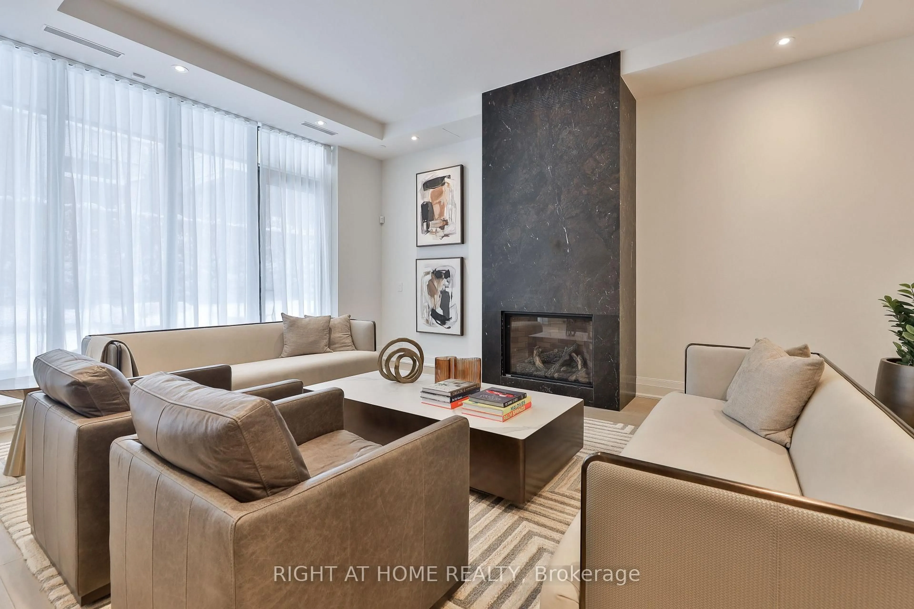 Living room with furniture, unknown for 10 Prince Arthur Ave #Garden Home 1, Toronto Ontario M5R 1A9