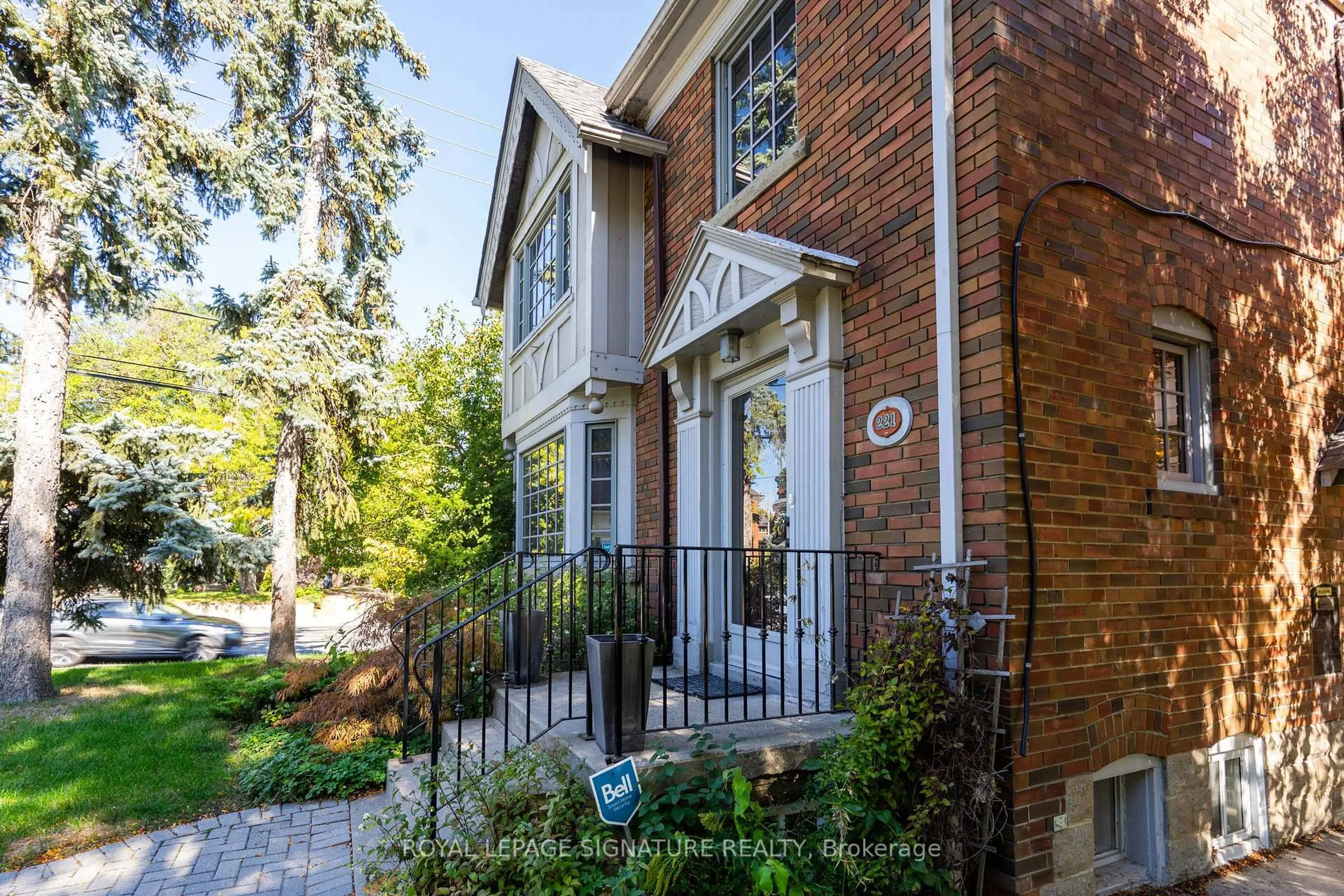Home with brick exterior material, street for 221 Hanna Rd, Toronto Ontario M4G 3P2