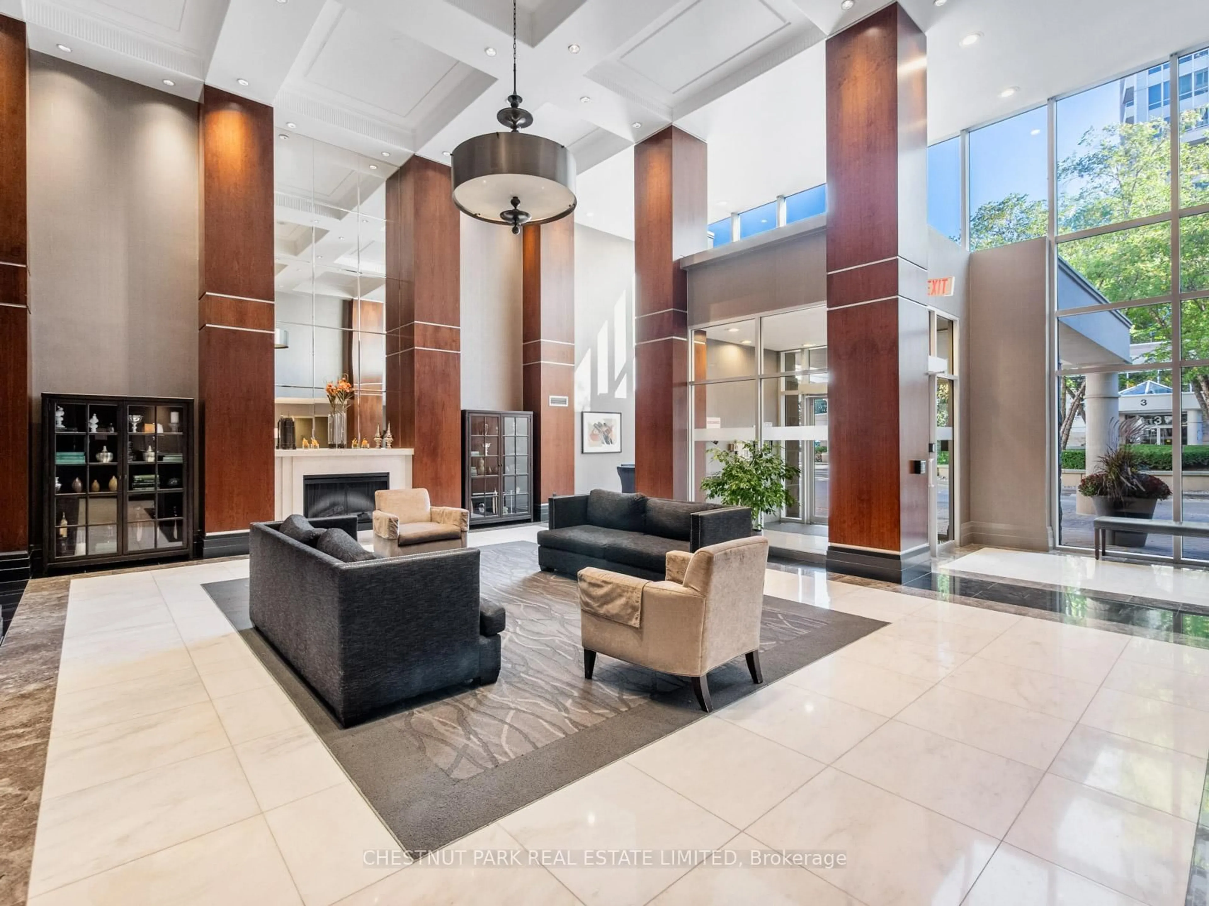 Lobby for 1 Rean Dr #2503, Toronto Ontario M2K 3C1