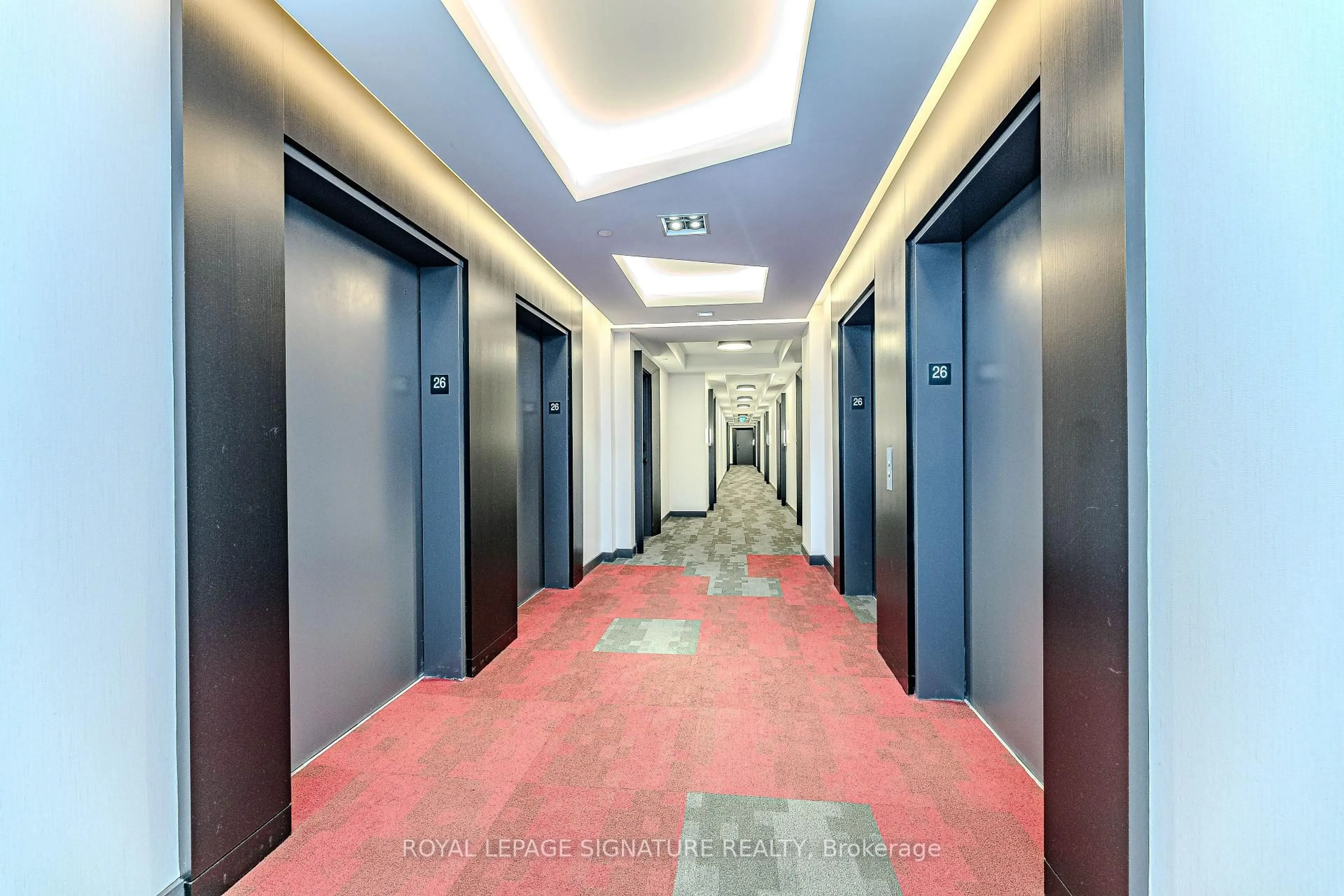 Indoor foyer for 70 Princess St #2616, Toronto Ontario M5A 0X6