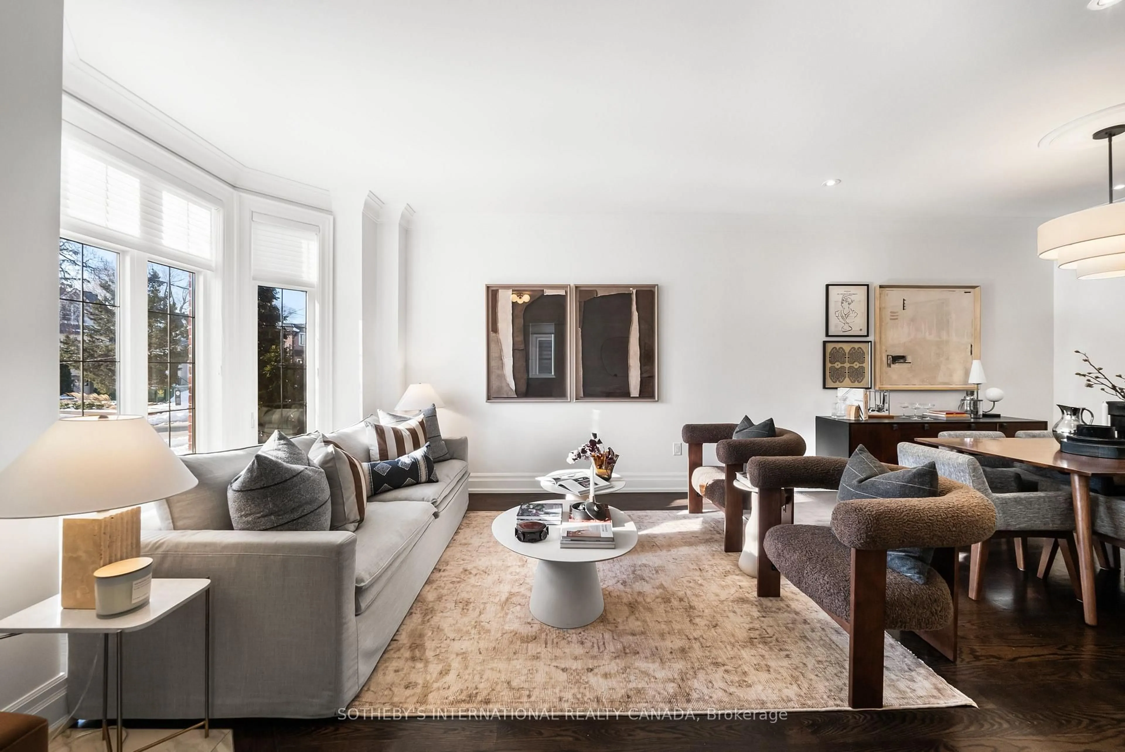 Living room with furniture, unknown for 84 Vanderhoof Ave, Toronto Ontario M4G 2H4