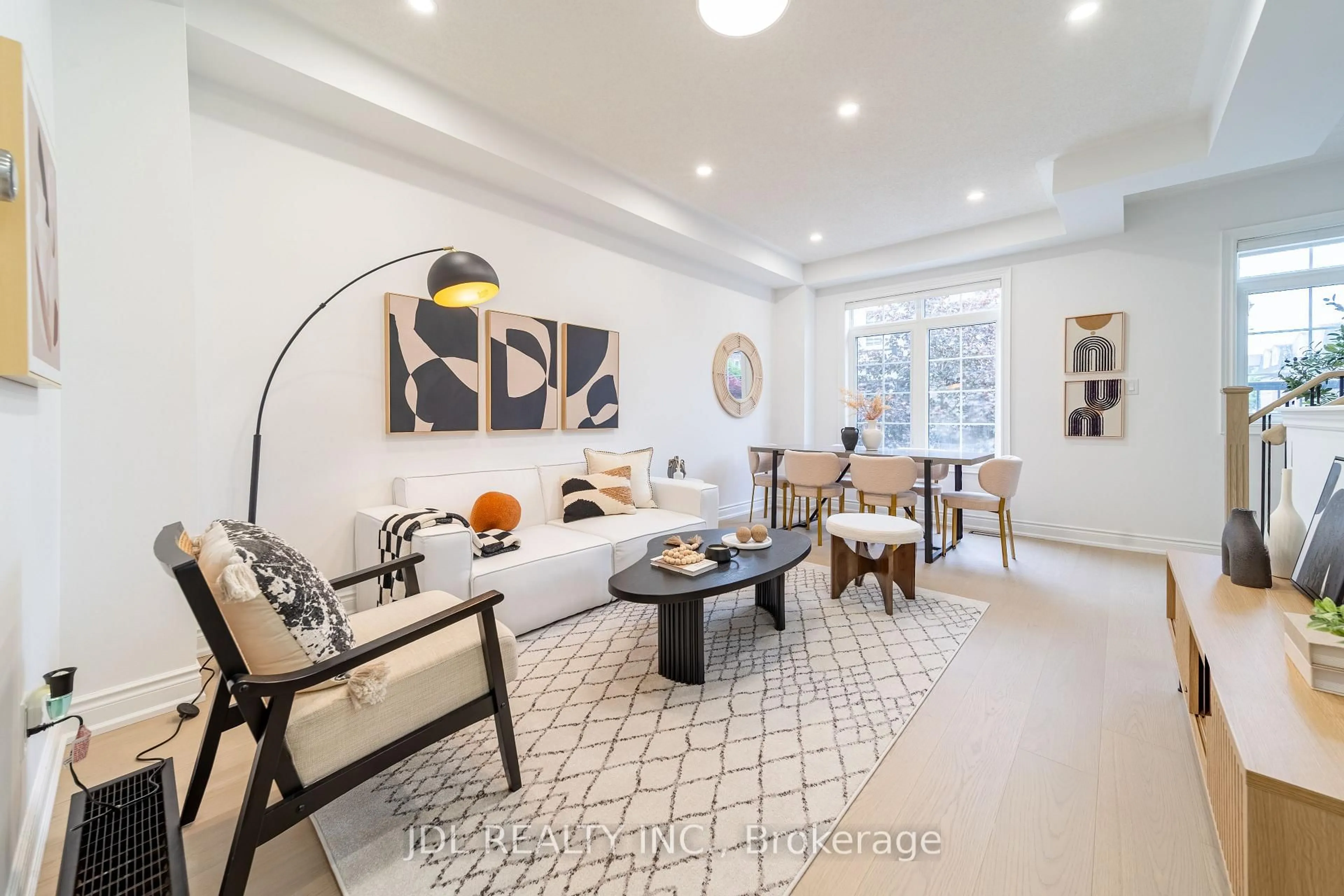 Living room with furniture, unknown for 51 Routliffe Lane, Toronto Ontario M2N 0A5