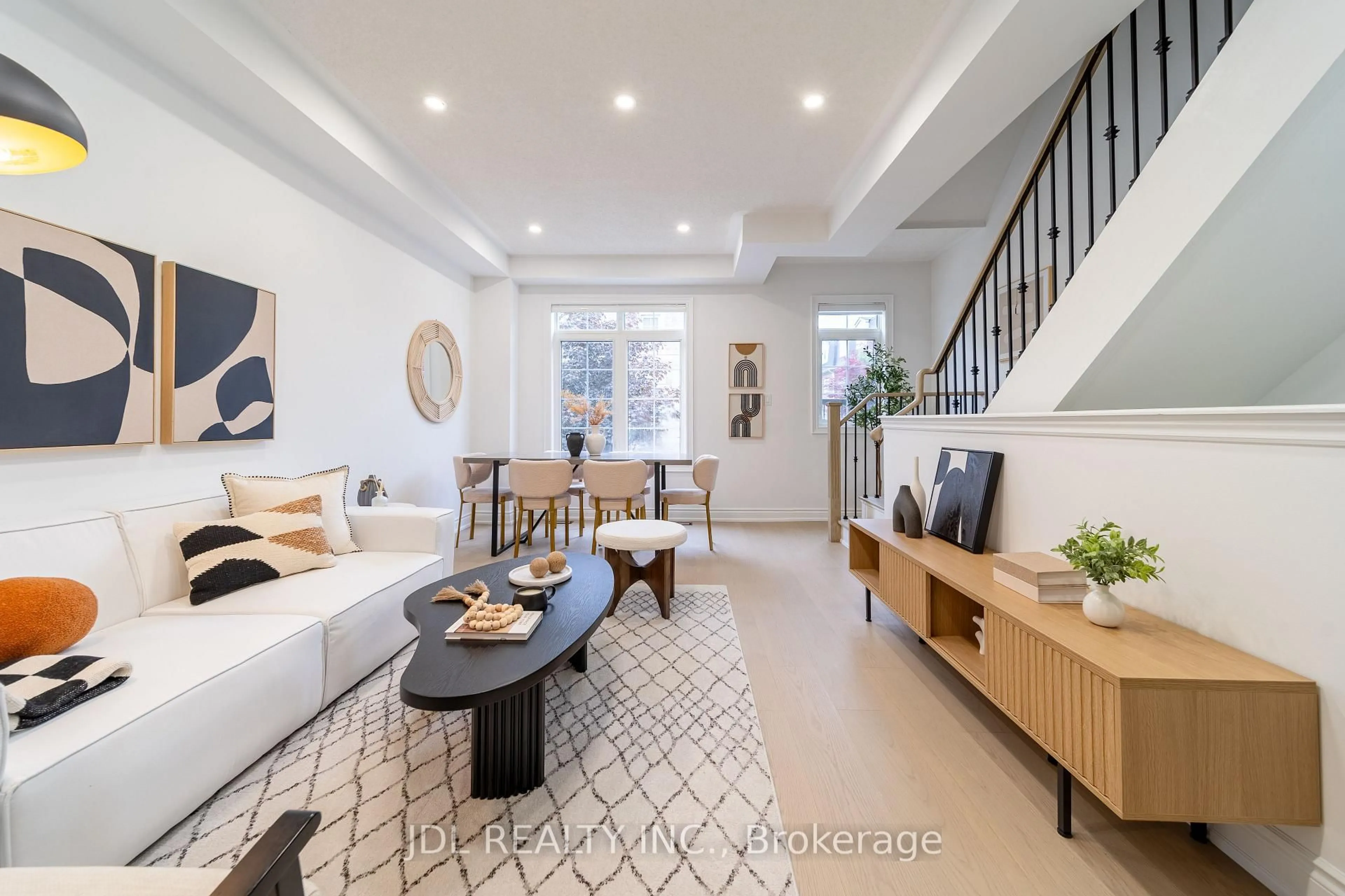 Living room with furniture, unknown for 51 Routliffe Lane, Toronto Ontario M2N 0A5