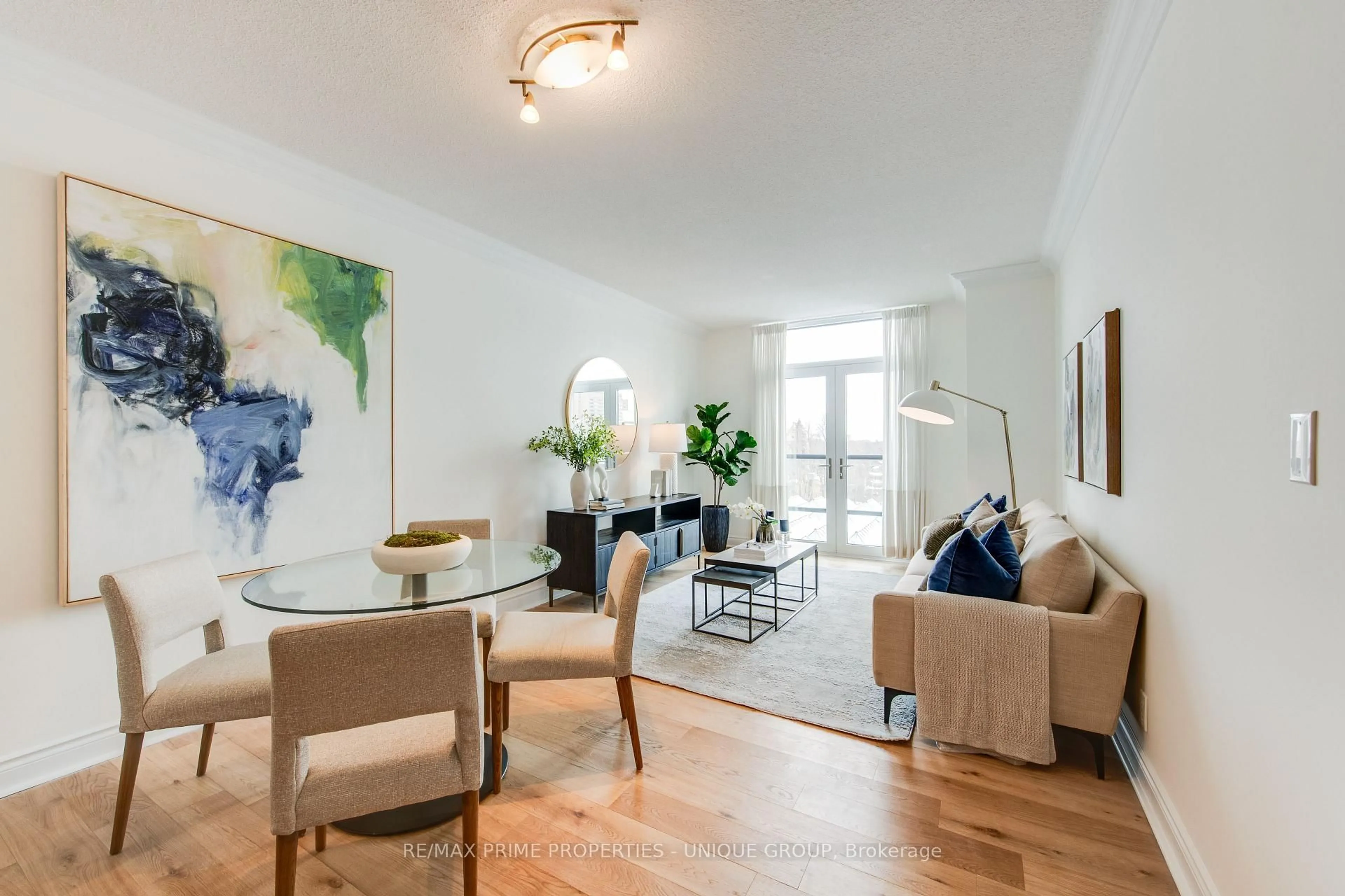 Living room with furniture, unknown for 10 Delisle Ave #417, Toronto Ontario M4V 3C6