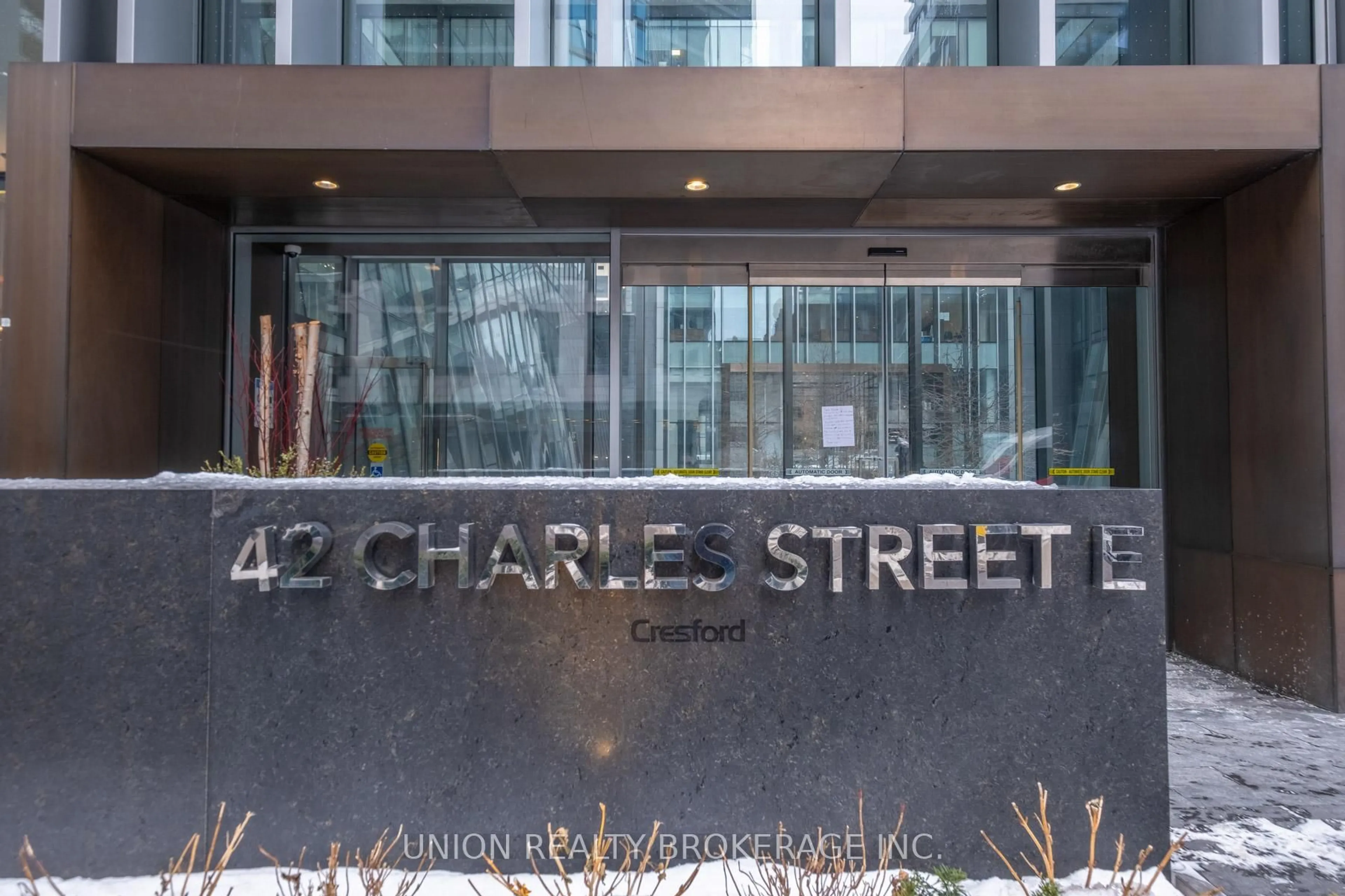 Lobby for 42 Charles St #3907, Toronto Ontario M4Y 1T4
