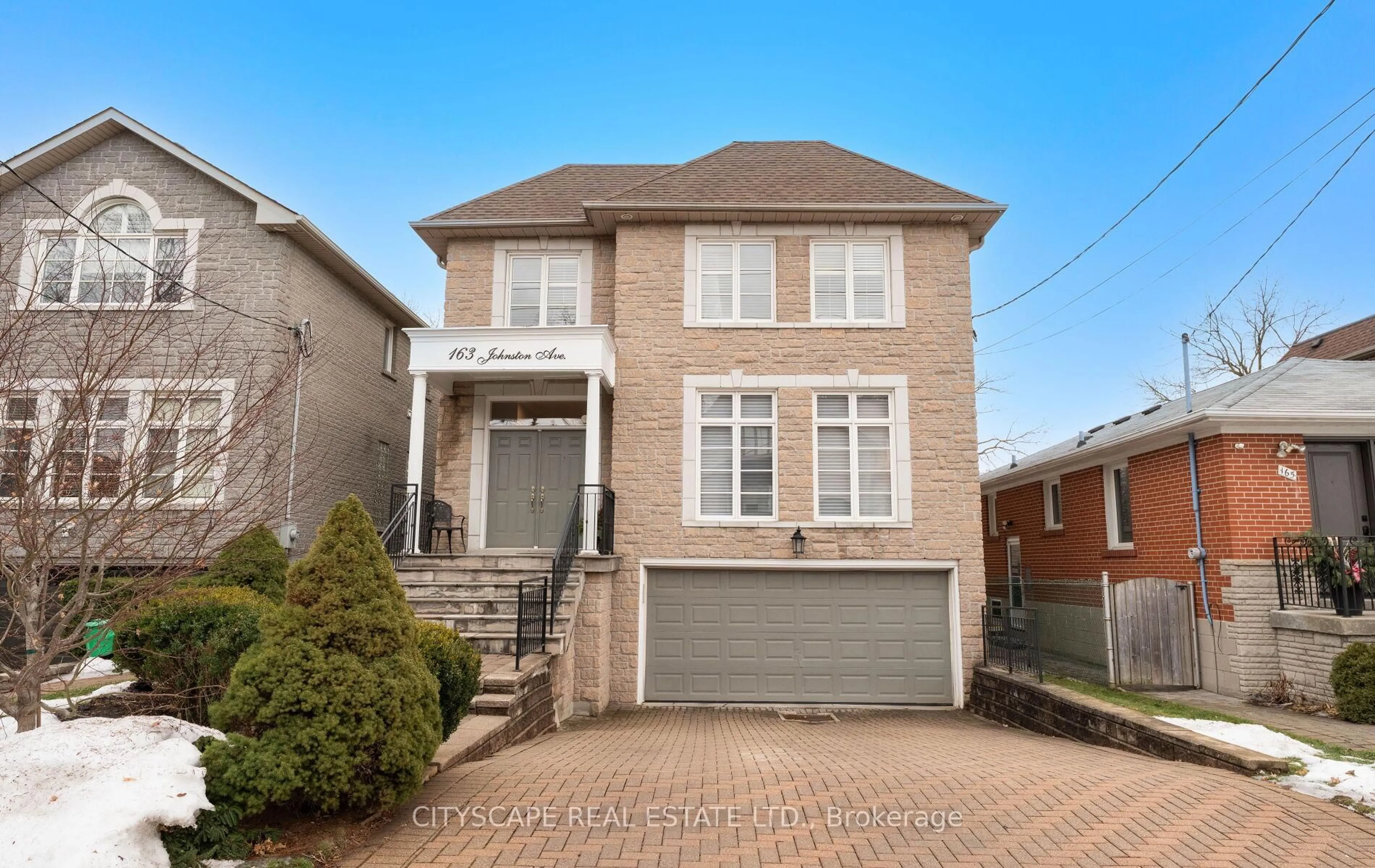 Home with brick exterior material, street for 163 Johnston Ave, Toronto Ontario M2N 1H4