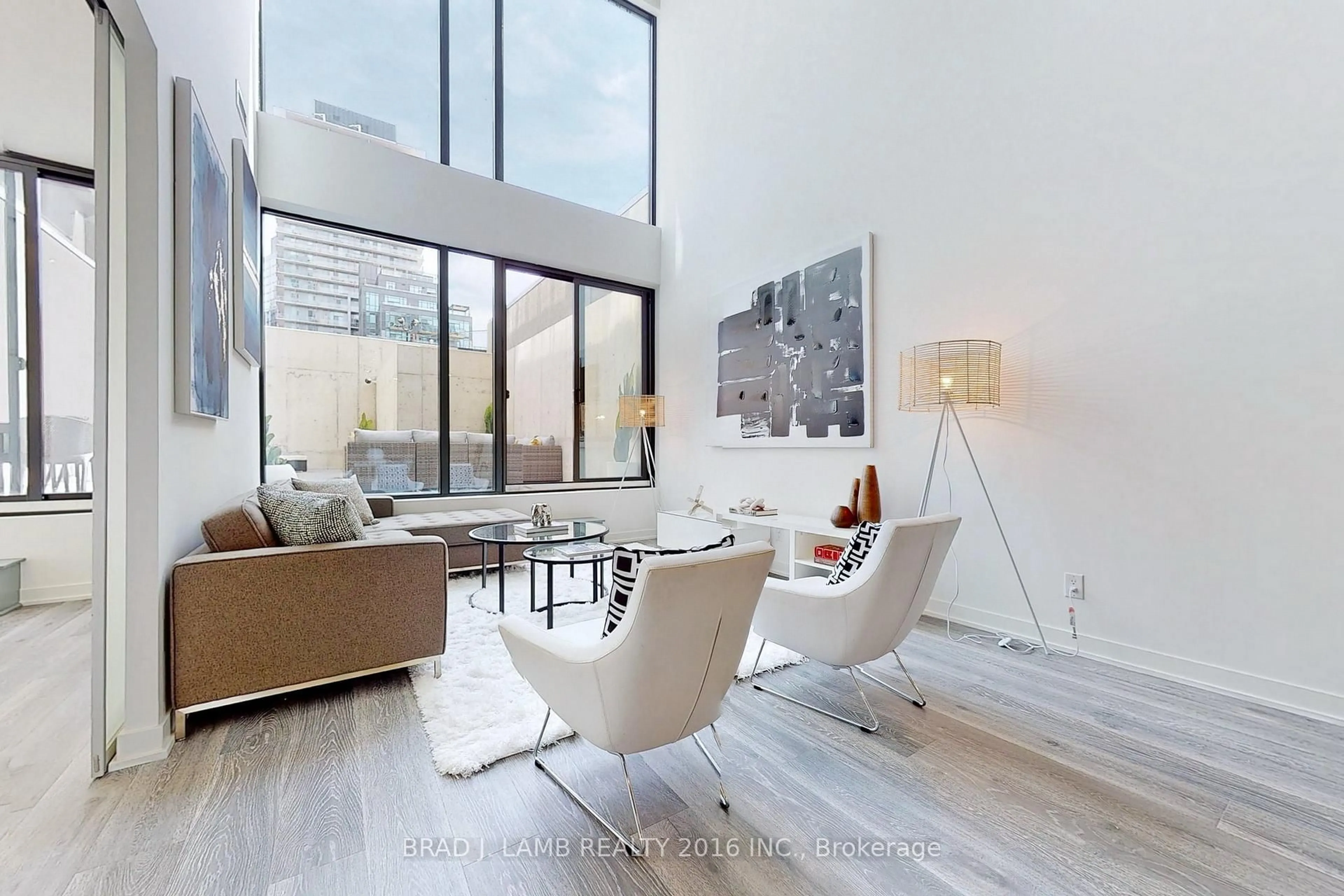 Living room with furniture, unknown for 55 Ontario St #101, Toronto Ontario M5A 0T8