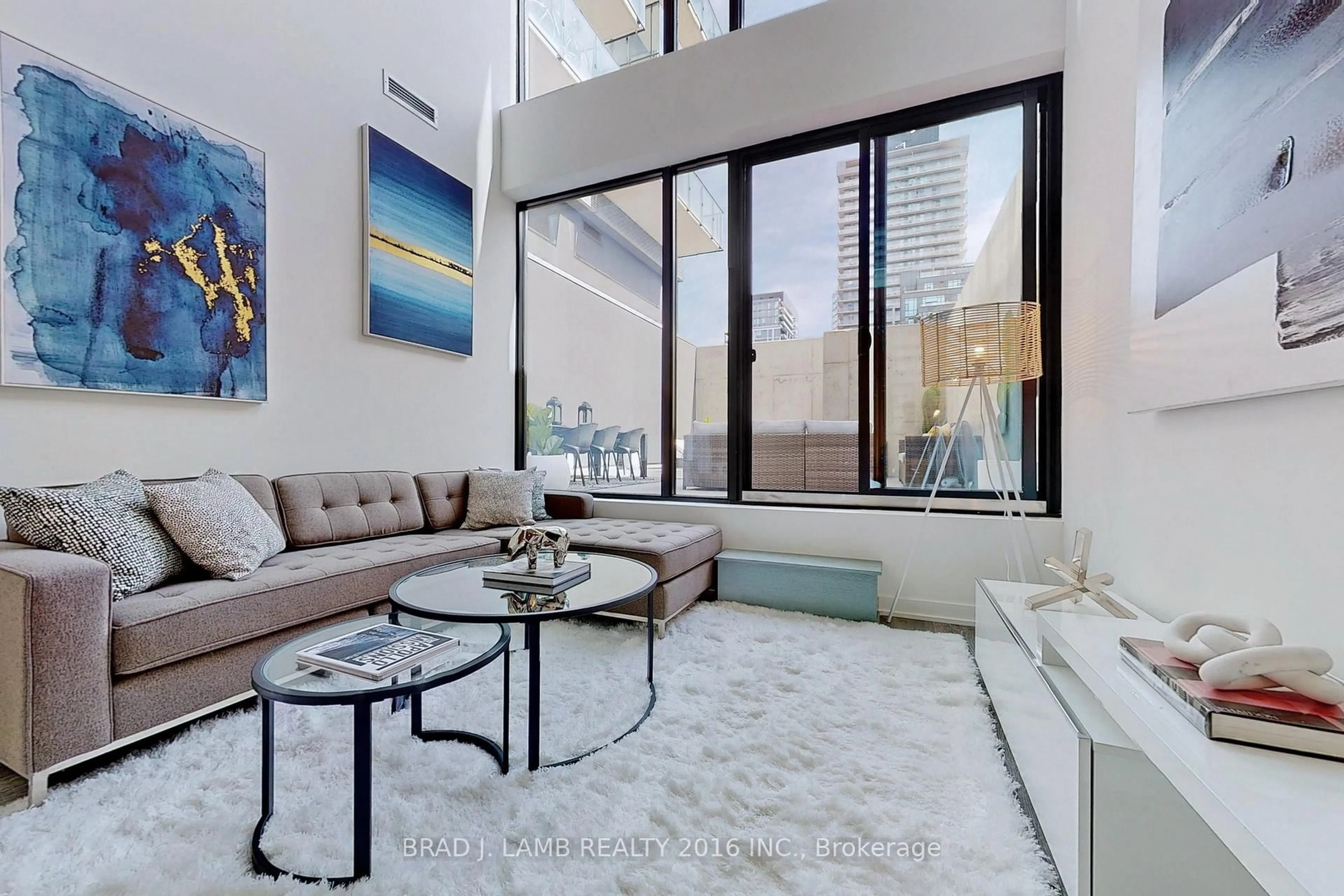 Living room with furniture, unknown for 55 Ontario St #101, Toronto Ontario M5A 0T8