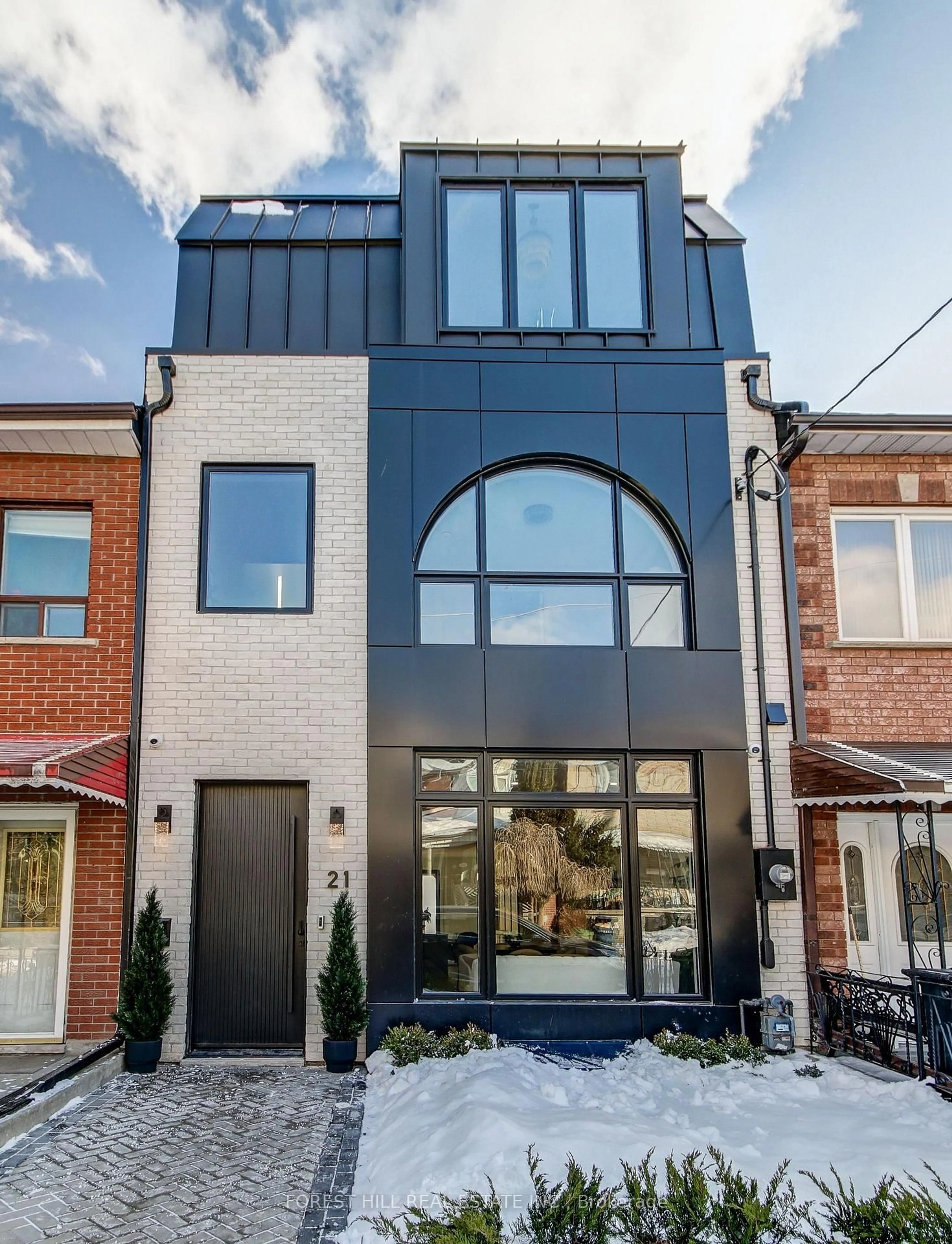 Home with brick exterior material, street for 21 Foxley St, Toronto Ontario M6J 1P9