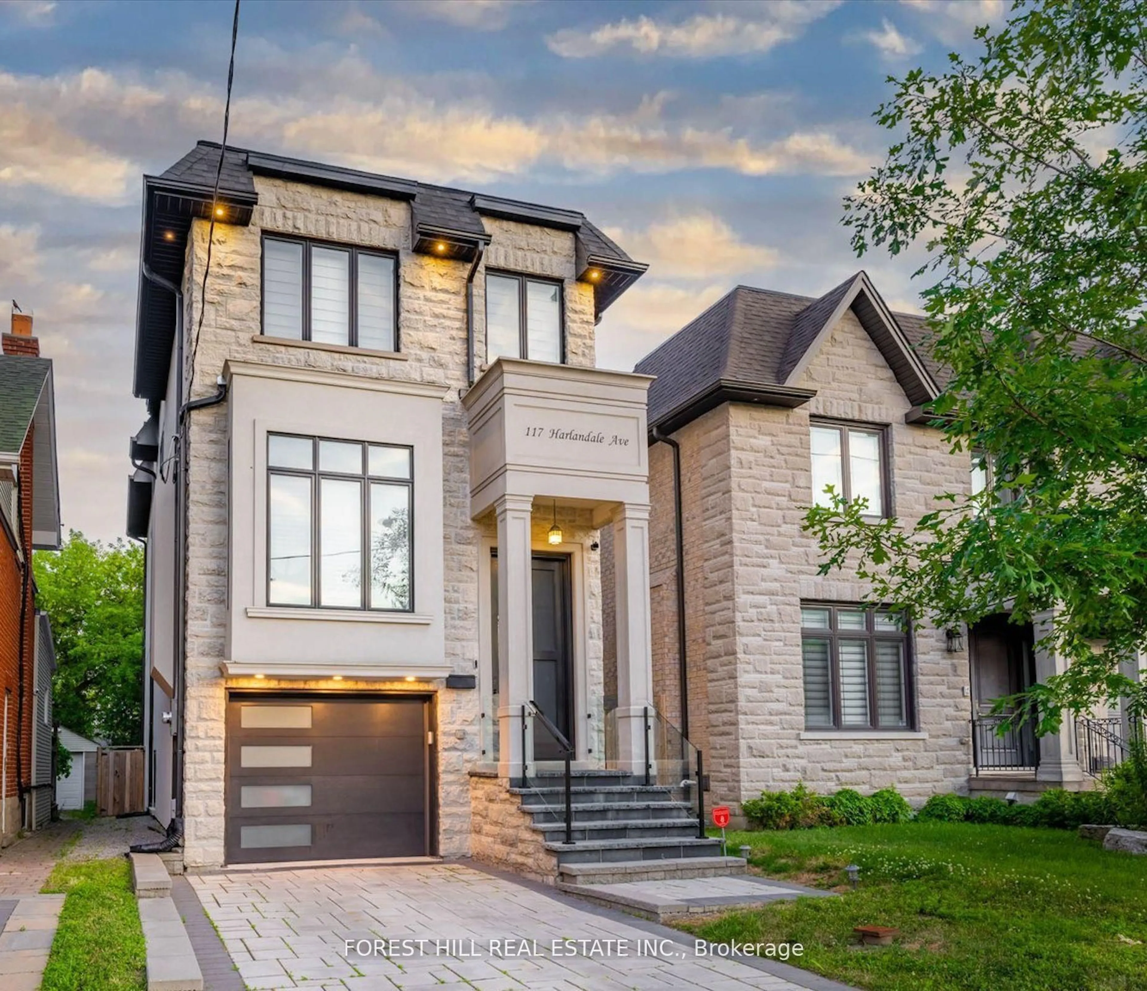 Home with brick exterior material, street for 117 Harlandale Ave, Toronto Ontario M2N 1P2