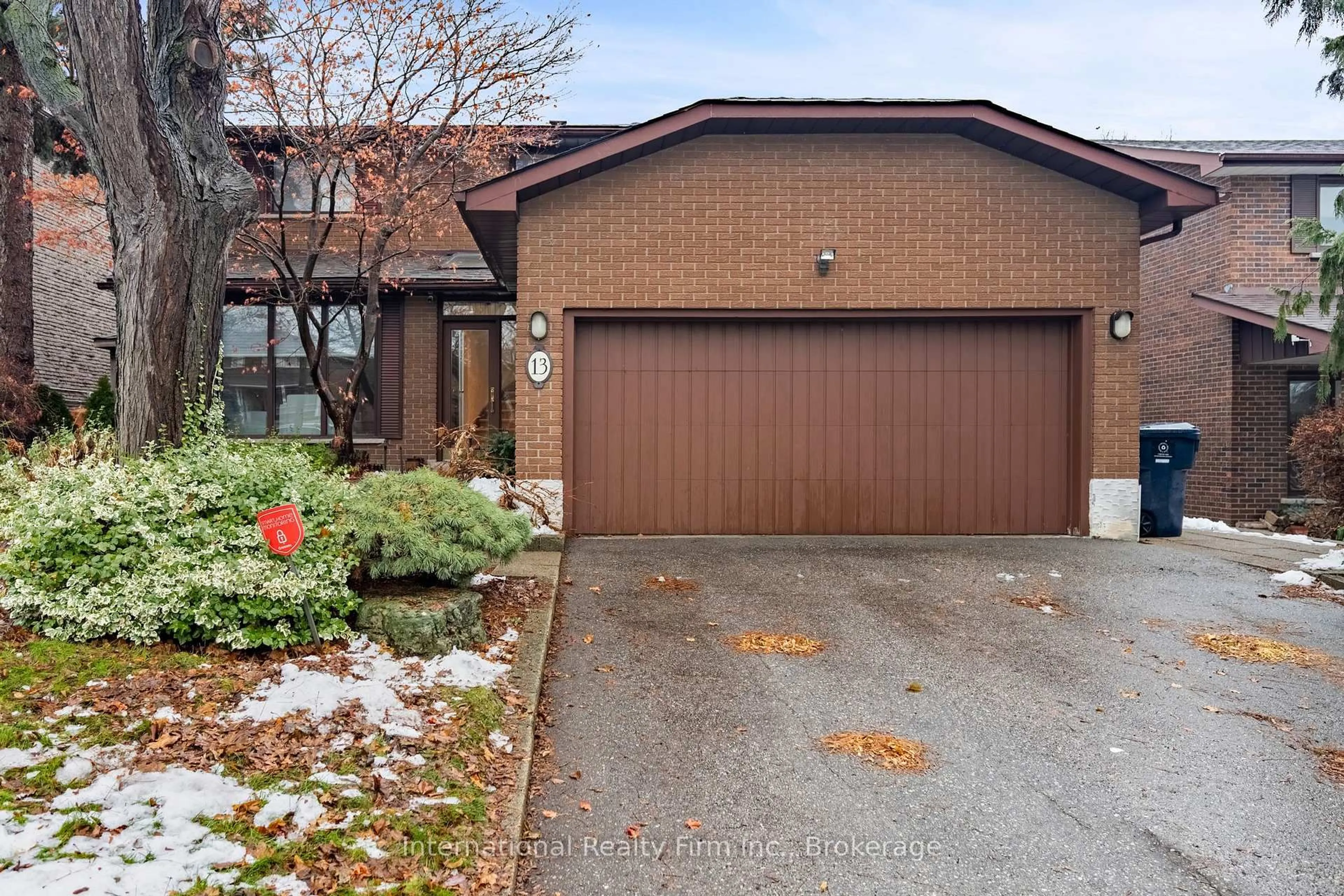Home with brick exterior material, street for 13 Mistflower Rd, Toronto Ontario M2H 3G8