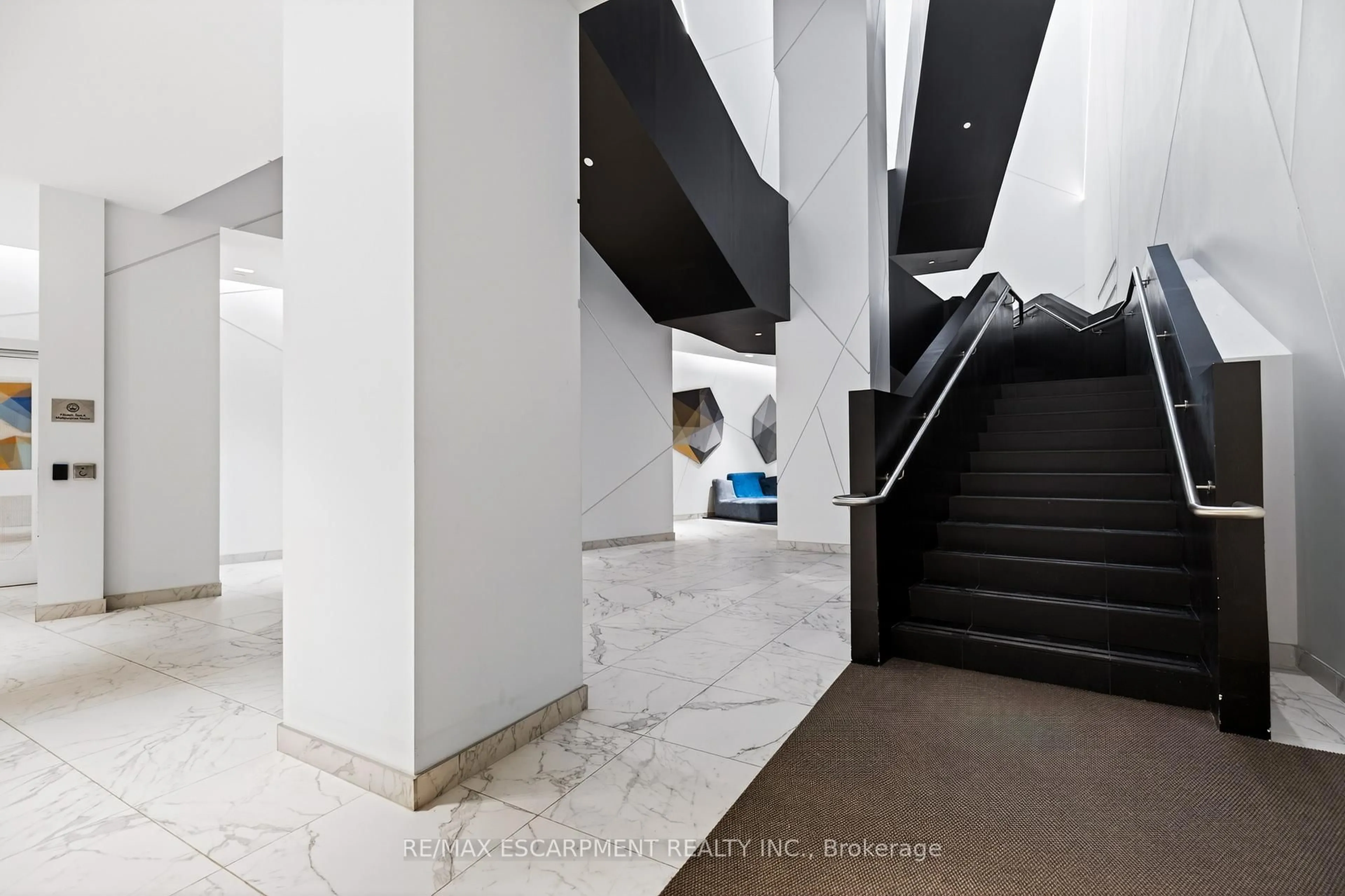 Indoor foyer for 50 Ordnance St #216, Toronto Ontario M6K 0C9