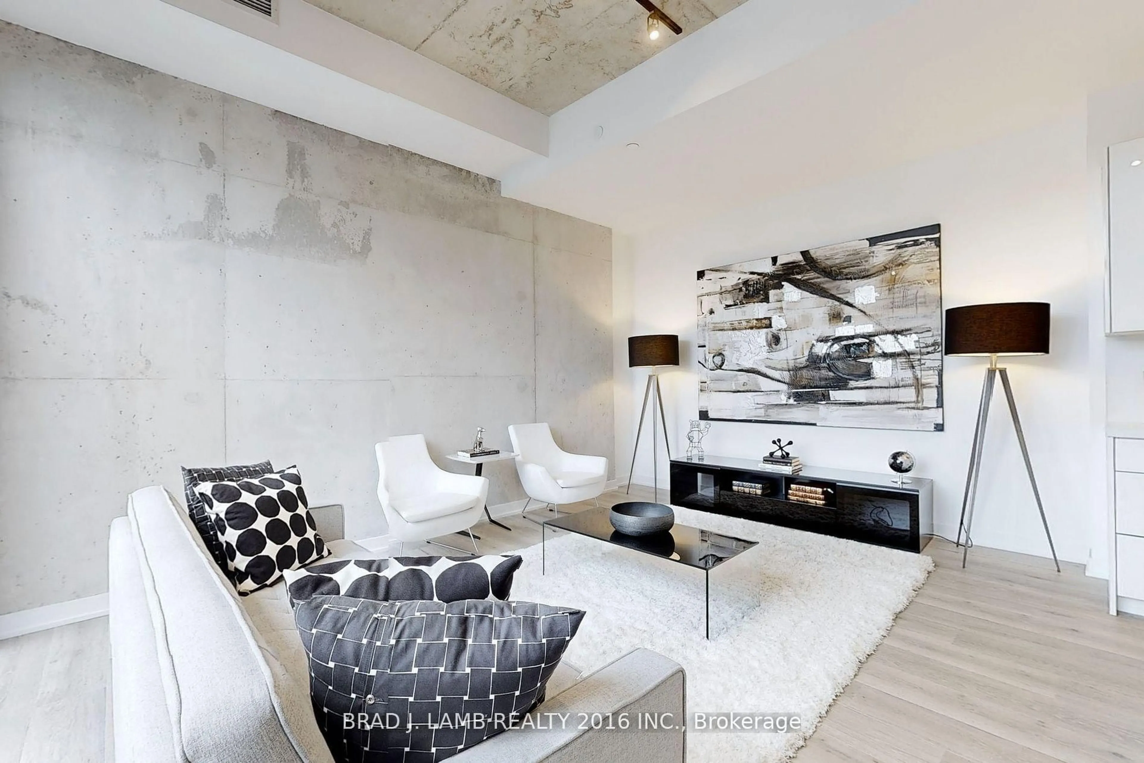 Living room with furniture, unknown for 55 Ontario St #621, Toronto Ontario M5A 0T8