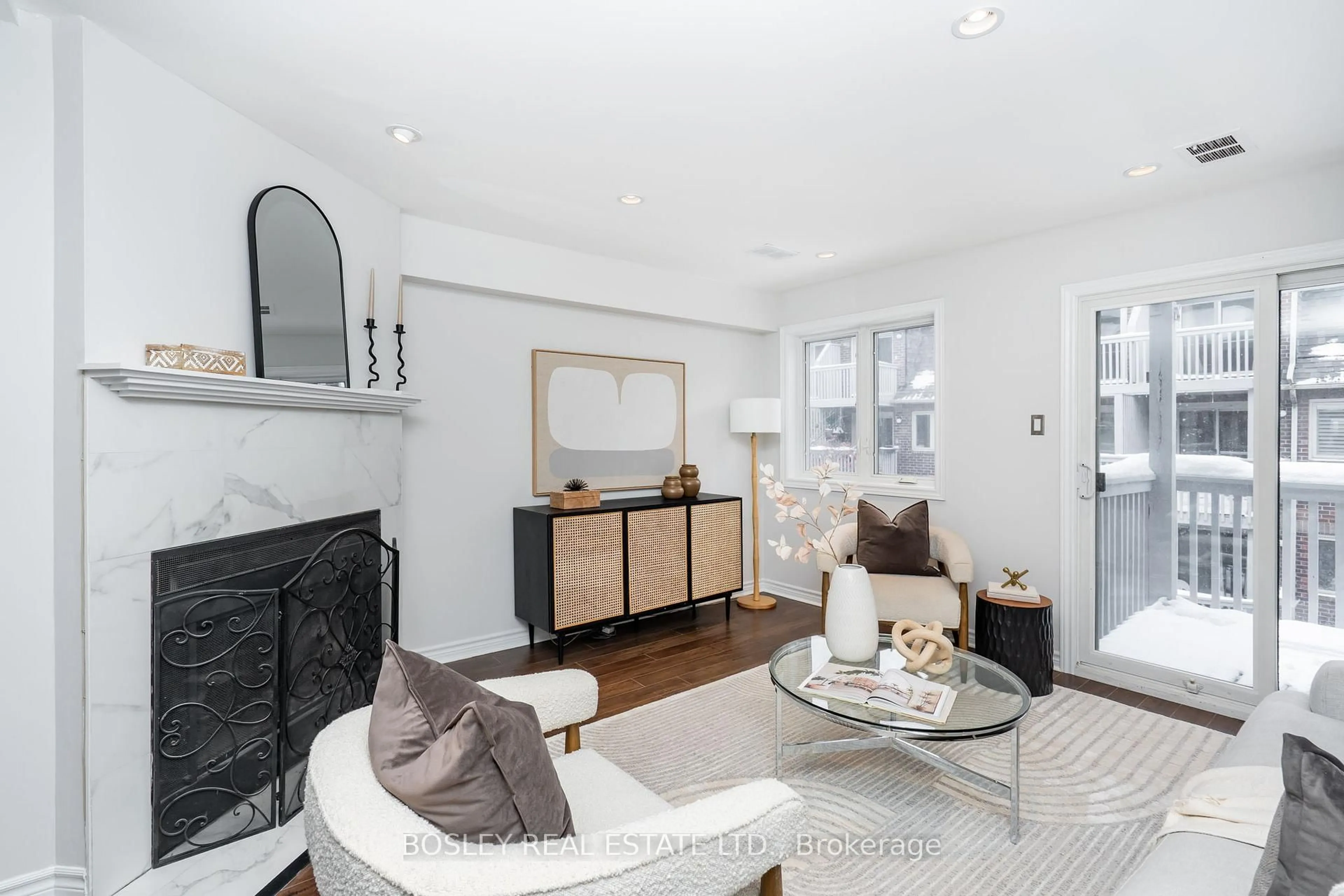 Living room with furniture, unknown for 911 Adelaide Ave #C, Toronto Ontario M6J 3T2