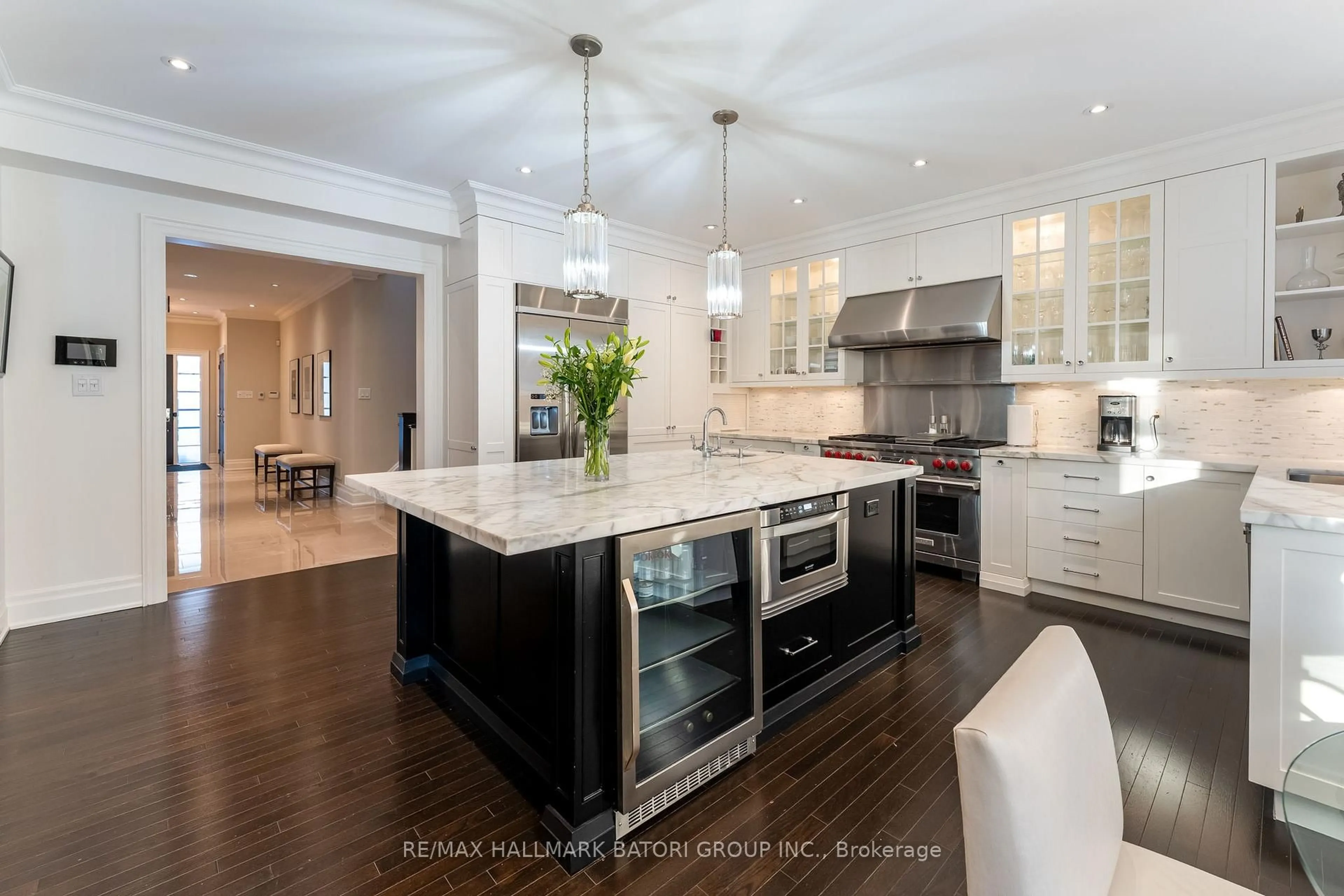Contemporary kitchen, ceramic/tile floor for 543 St Clements Ave, Toronto Ontario M5N 1M3