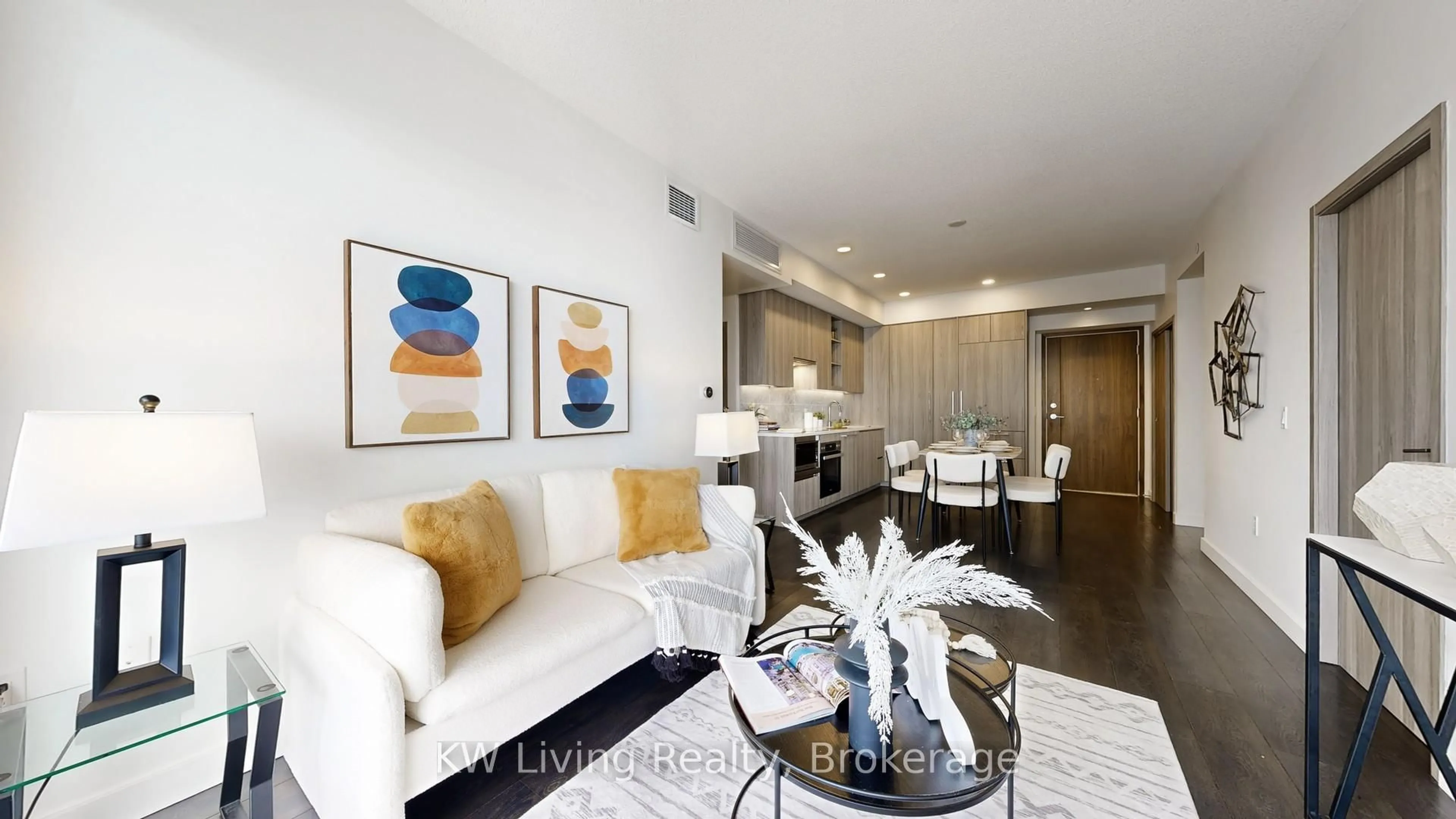 Living room with furniture, unknown for 85 McMahon Dr #3006, Toronto Ontario M2K 0H1