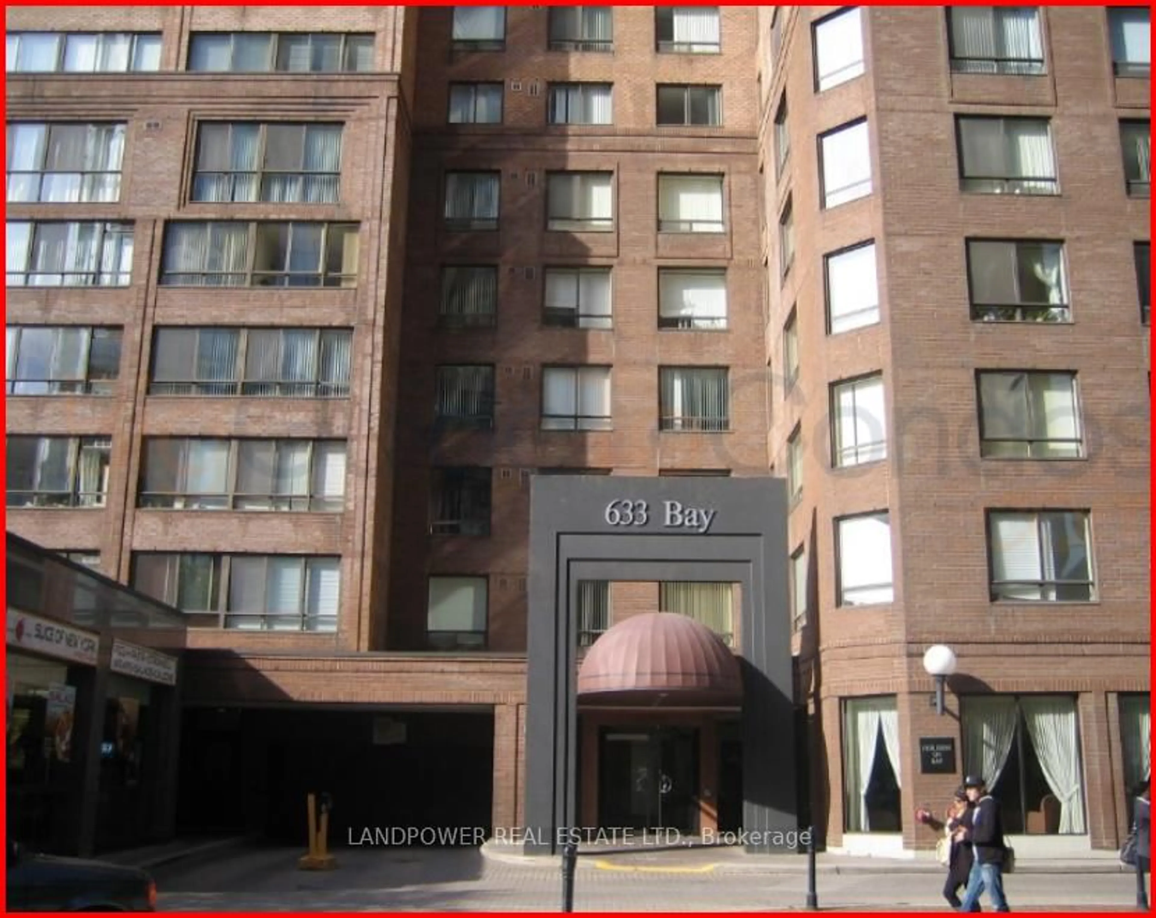 Indoor foyer for 633 Bay St #1222, Toronto Ontario M5G 2G4