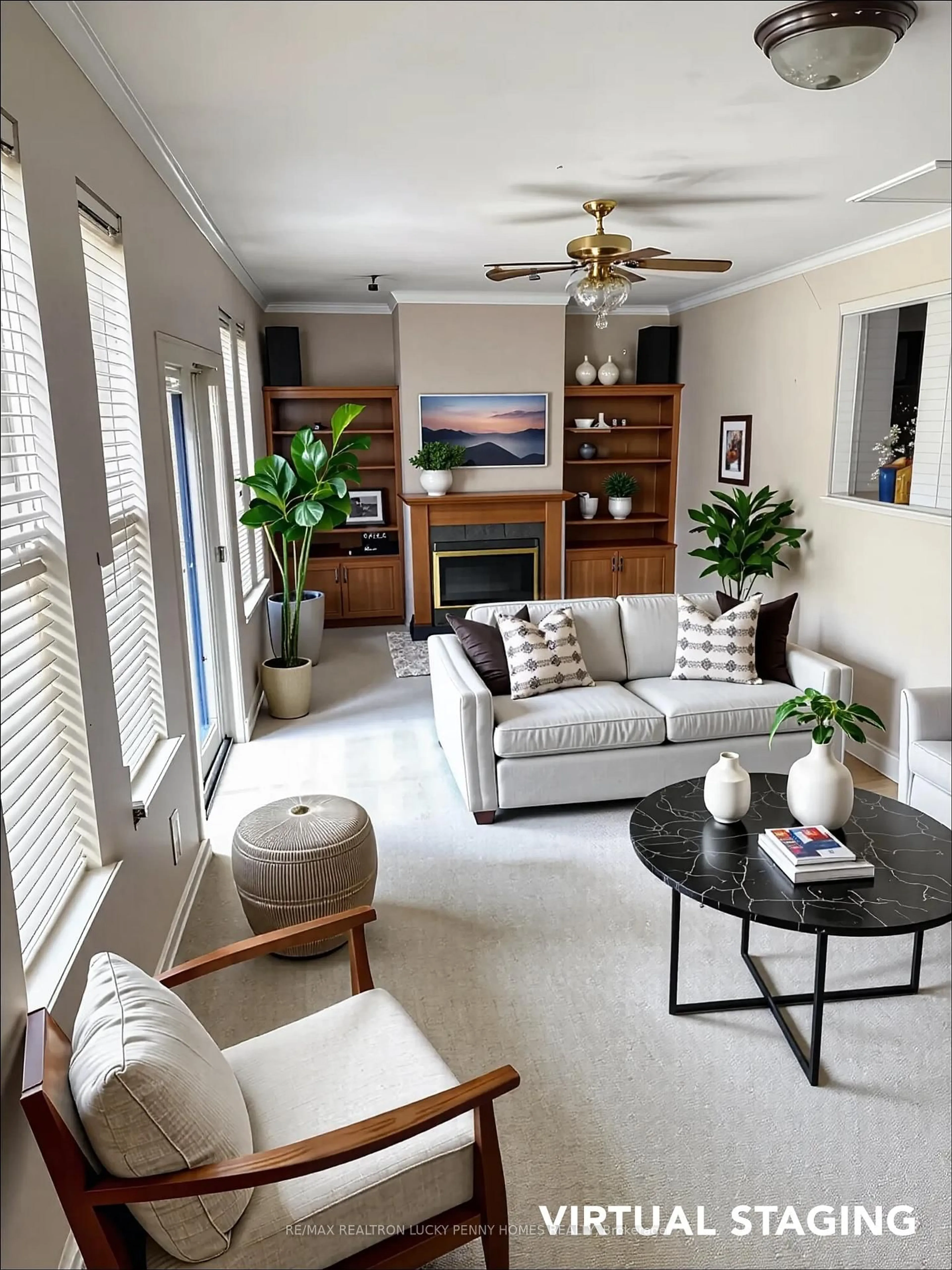 Living room with furniture, unknown for 61 Hurlingham Cres, Toronto Ontario M3B 2P9