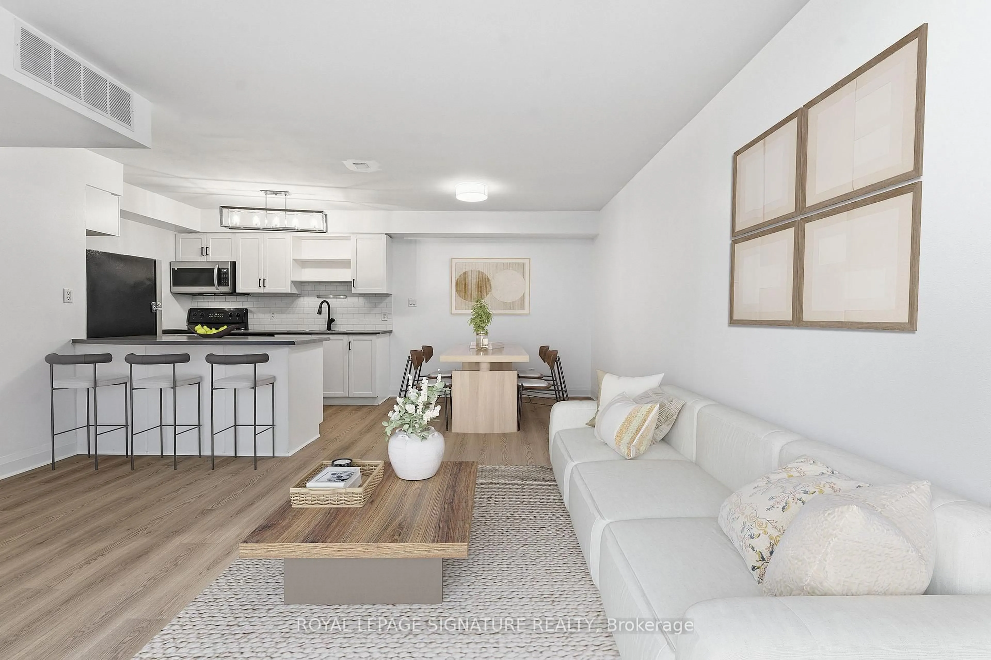 Living room with furniture, unknown for 50 East Liberty St #1105, Toronto Ontario M6K 3P3