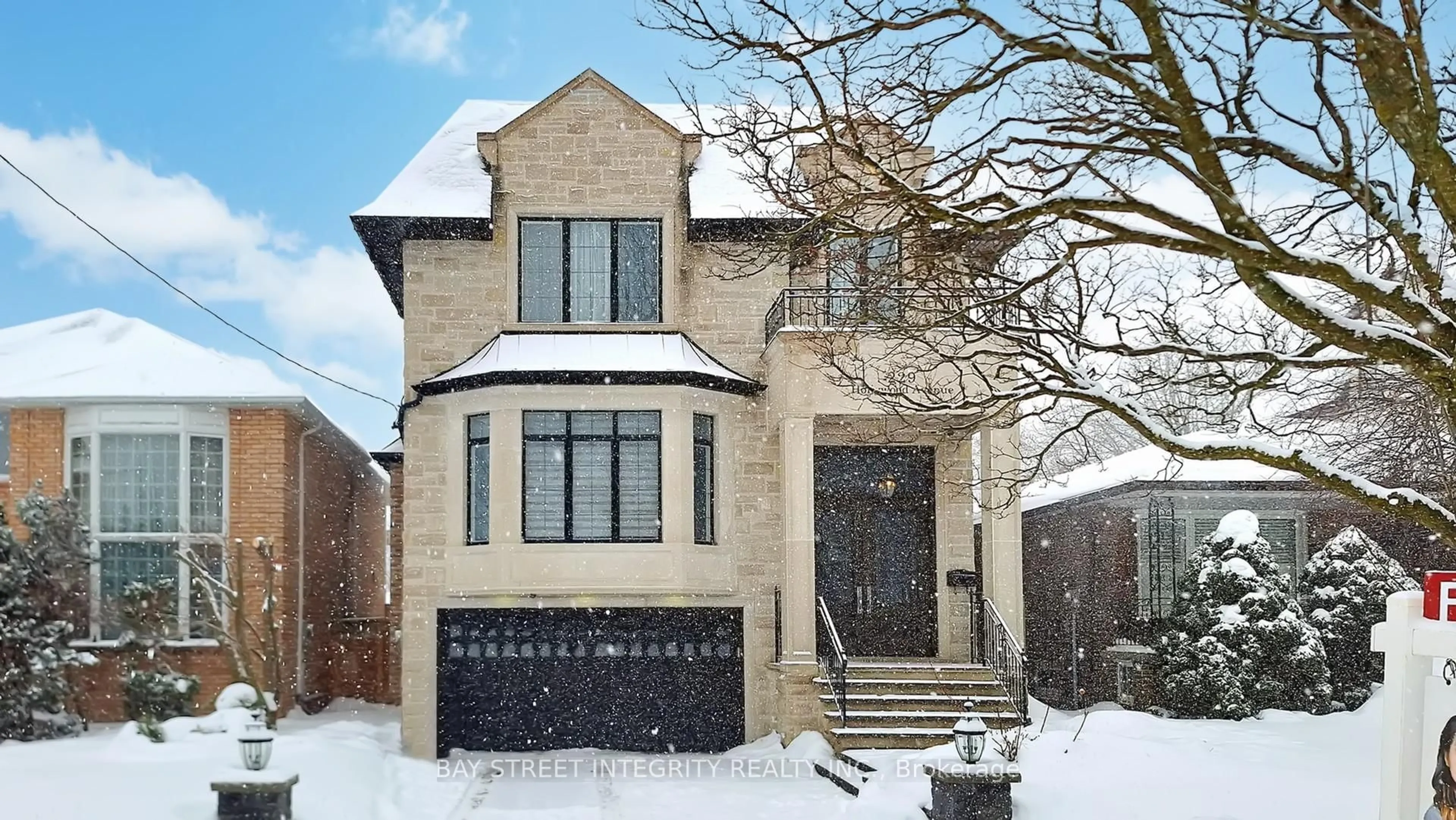 Home with brick exterior material, street for 229 Hollywood Ave, Toronto Ontario M2N 3K7