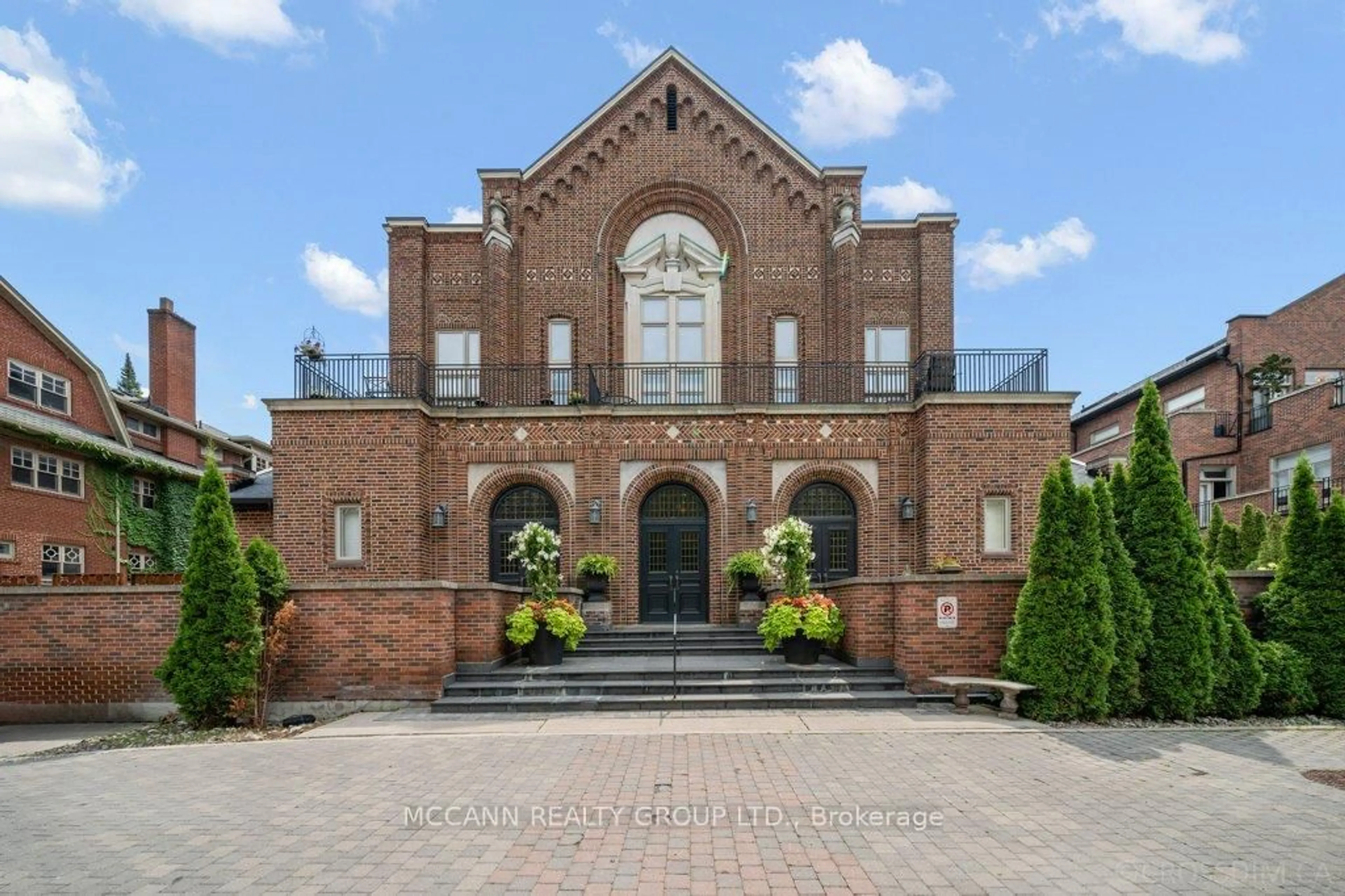 Home with brick exterior material, building for 65 Sheldrake Blvd #208, Toronto Ontario M4P 2B1