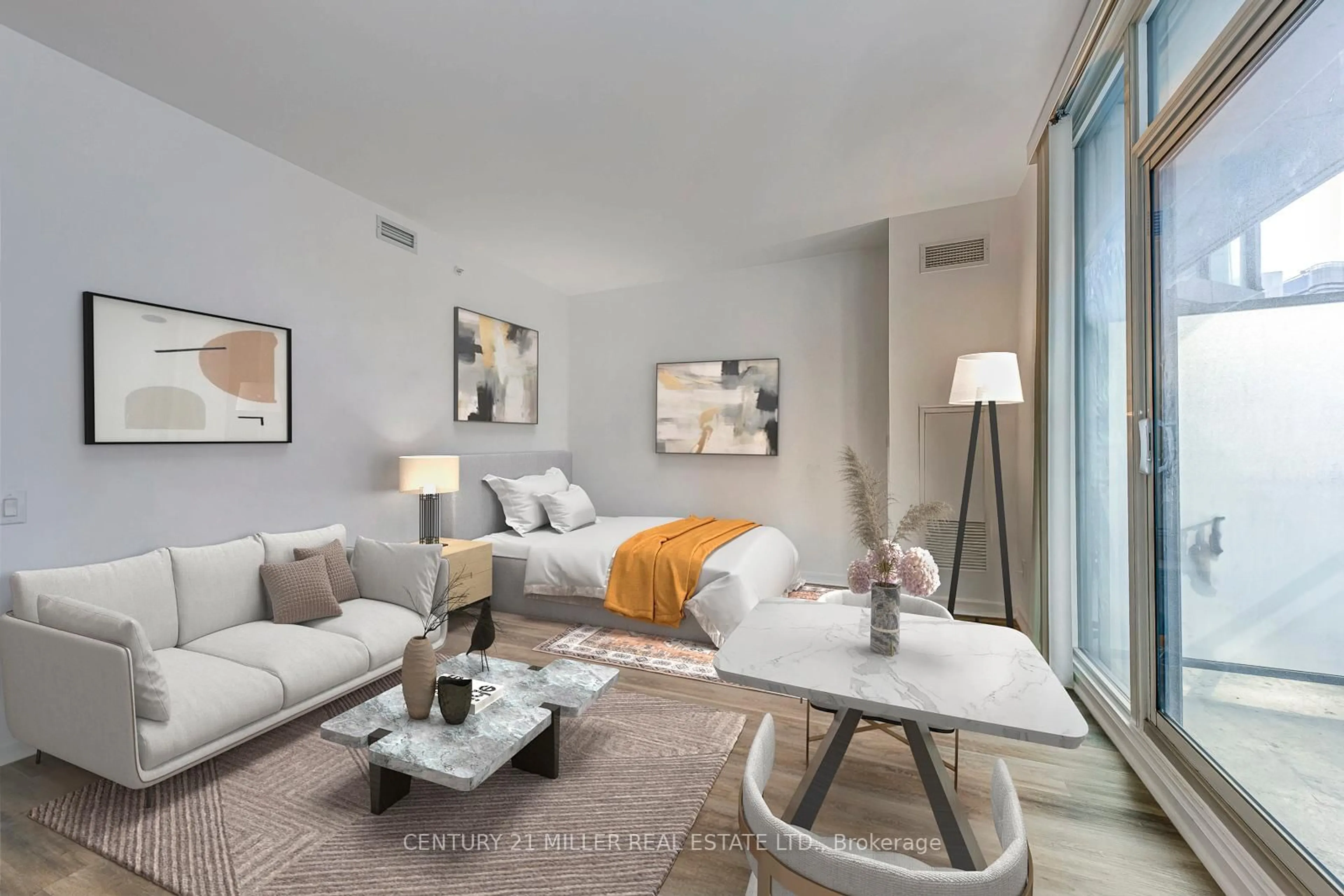 Living room with furniture, unknown for 45 Charles St #3203, Toronto Ontario M4Y 0B8