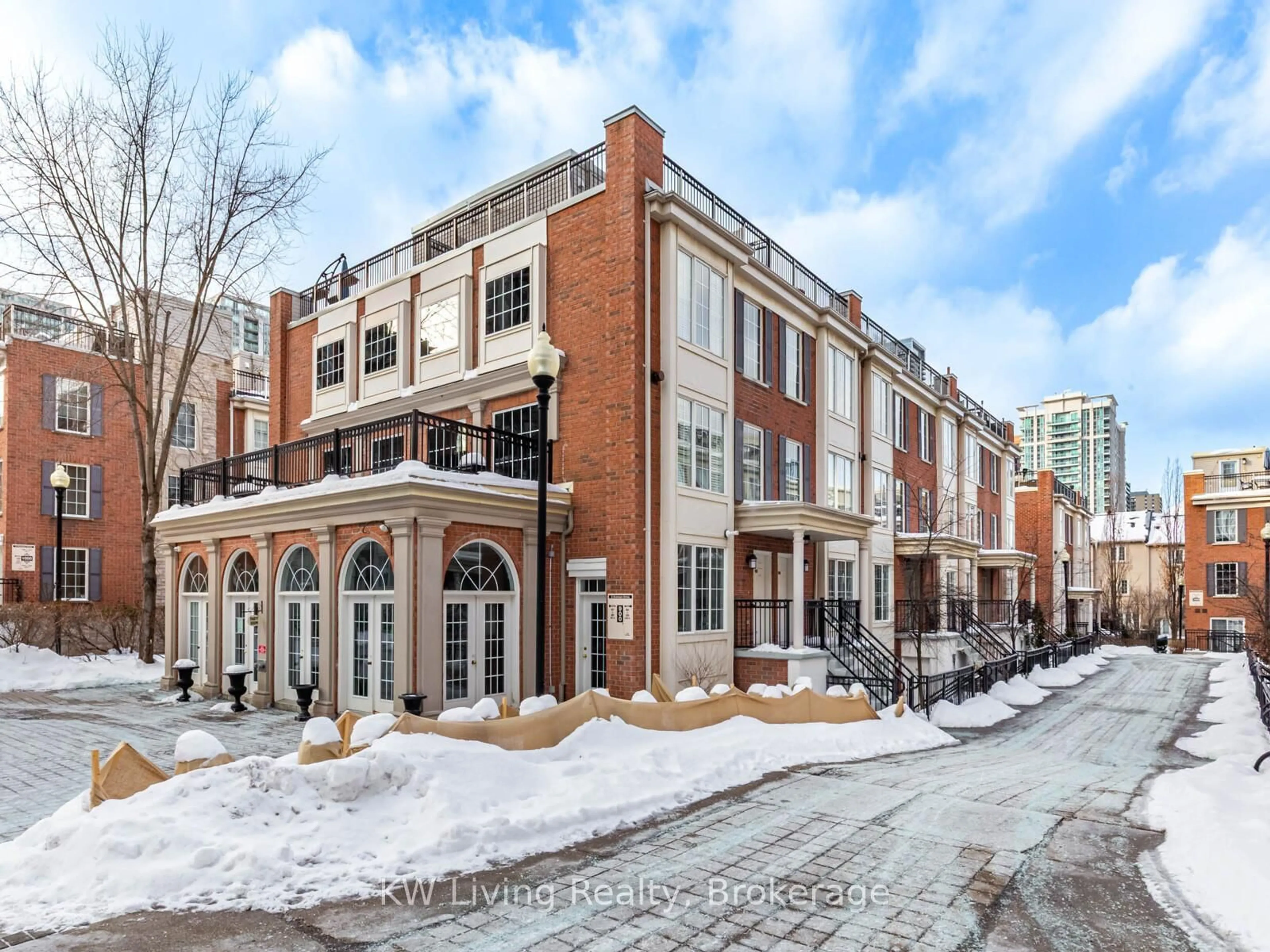 Home with brick exterior material, street for 5 Everson Dr #930, Toronto Ontario M2N 7C3